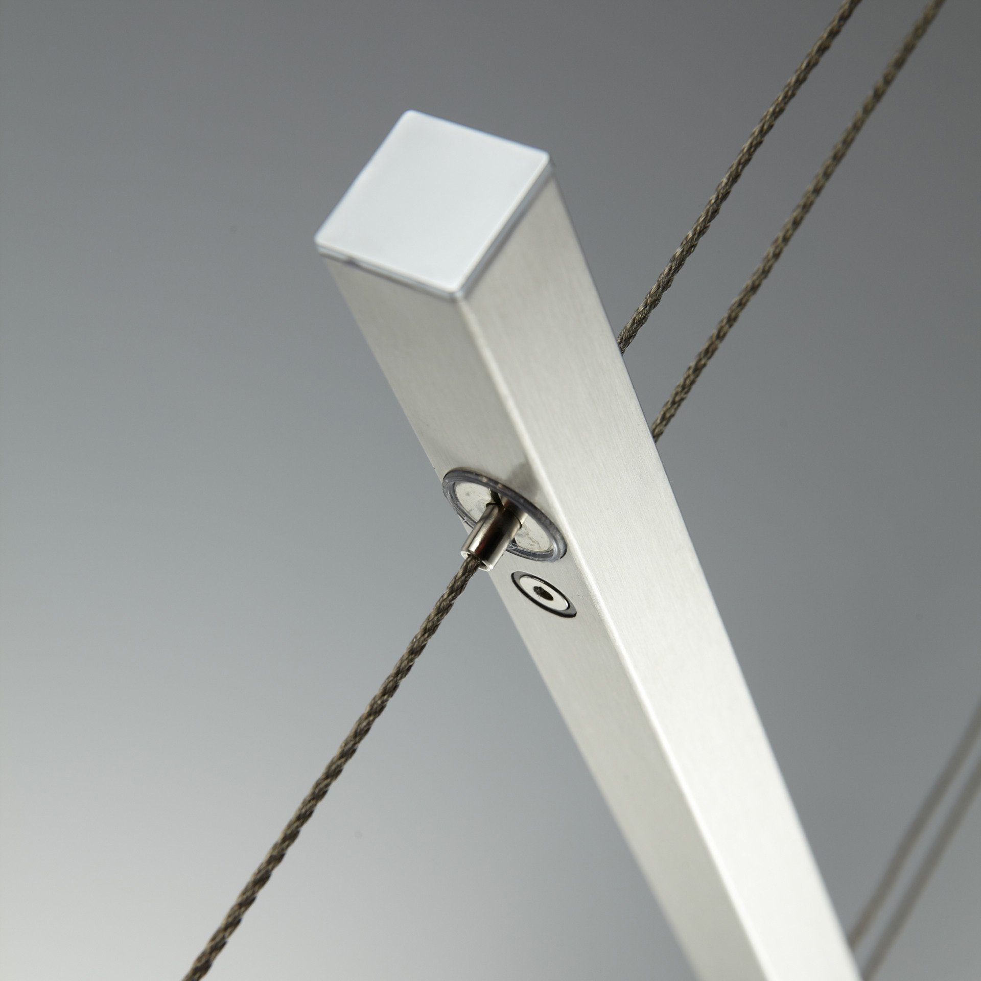 B.K.Licht Led-hanglamp Hanglamp, LED, dimbaar, incl. 20W 1600lm 3000K, hoogte verstelbaar