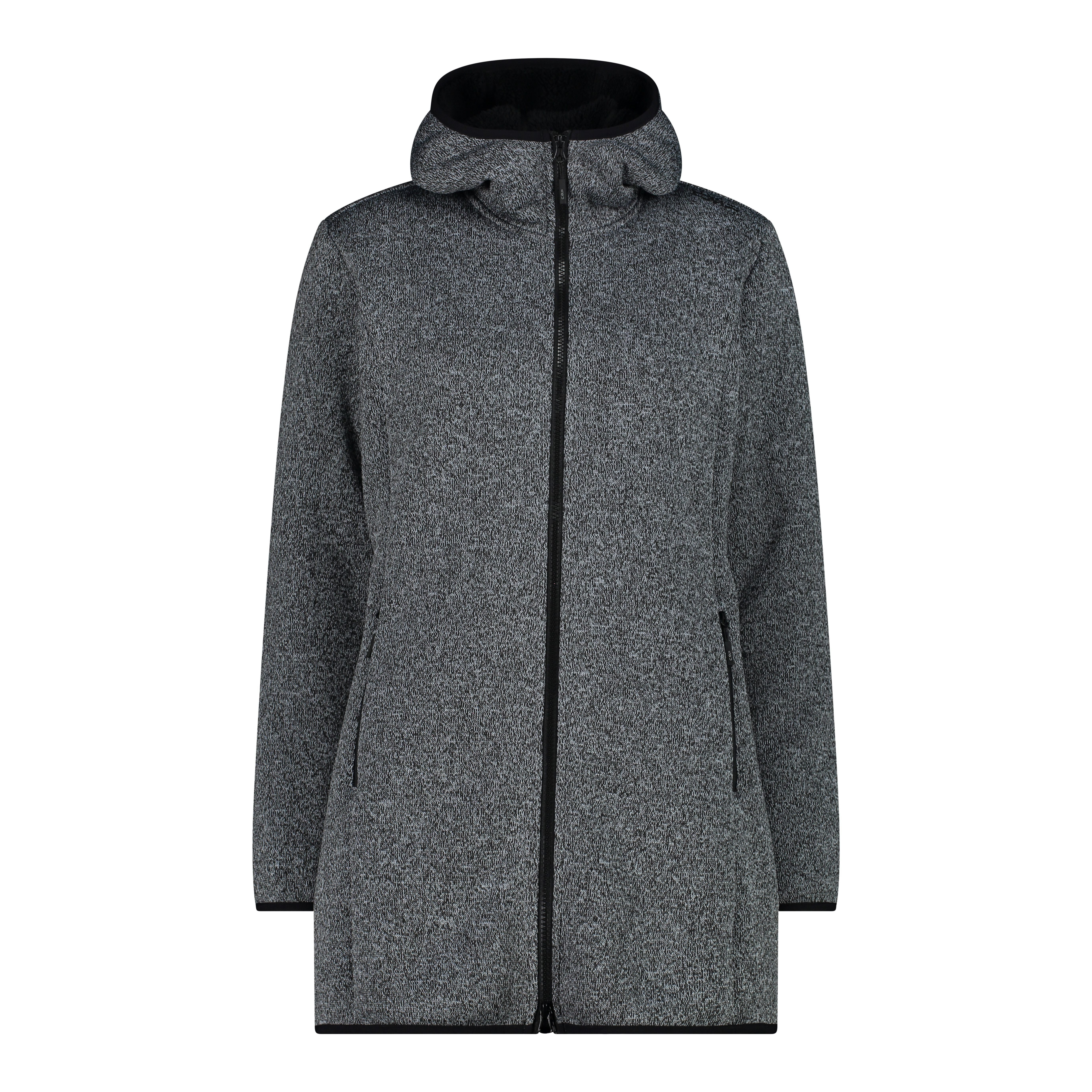 CMP Gebreide jas Parka Fix Hood