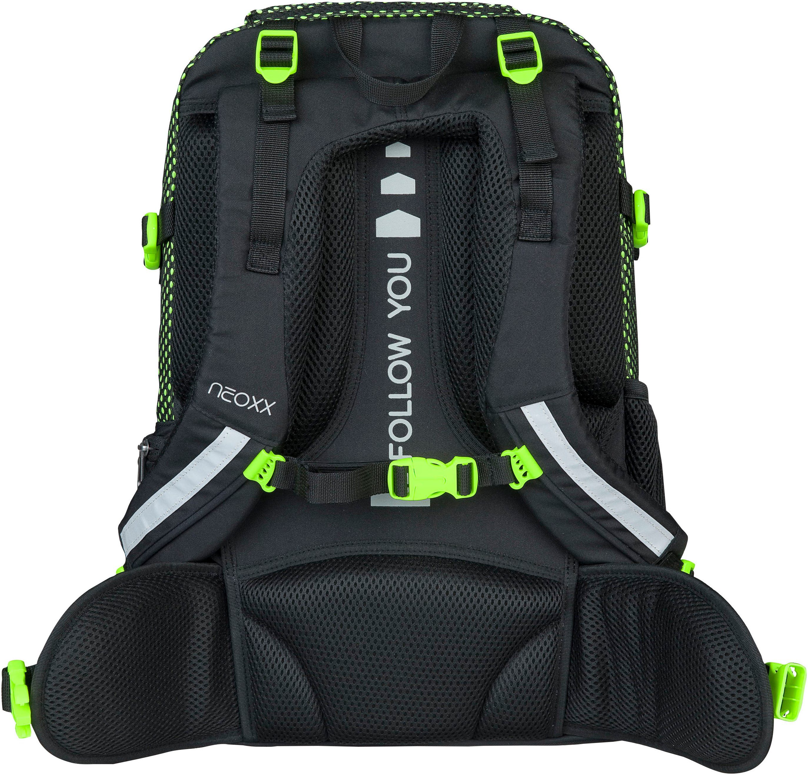neoxx Schoolrugzak Active Pro, All about Neon