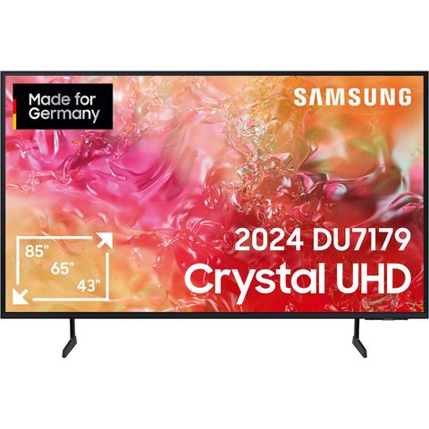 Samsung Crystal UHD 4K DU7179 LED-TV 138 cm 55 inch Energielabel G (A G) CI+*, DVB-C, DVB-S2, DVB-T2