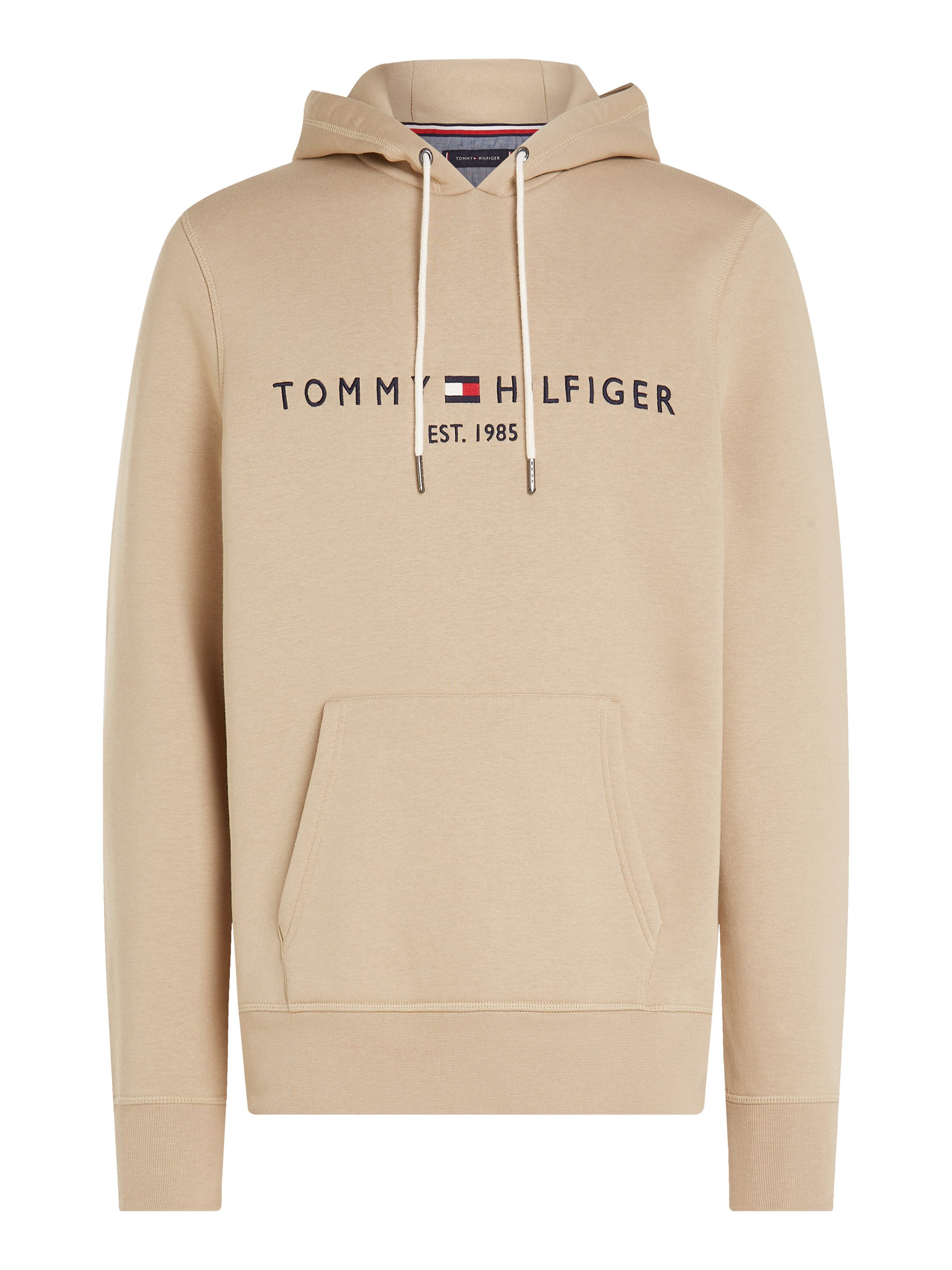 Tommy Hilfiger Hoodie TOMMY LOGO HOODY met capuchon en kangoeroezak