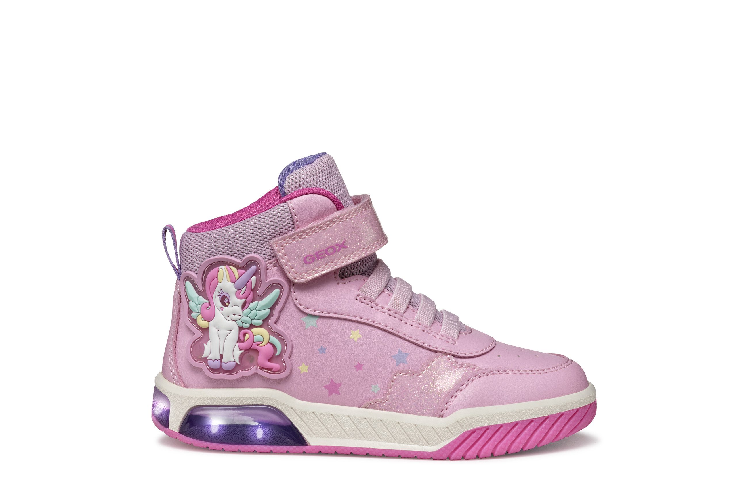 Geox Sneakers J Inek Girl knipperschoen