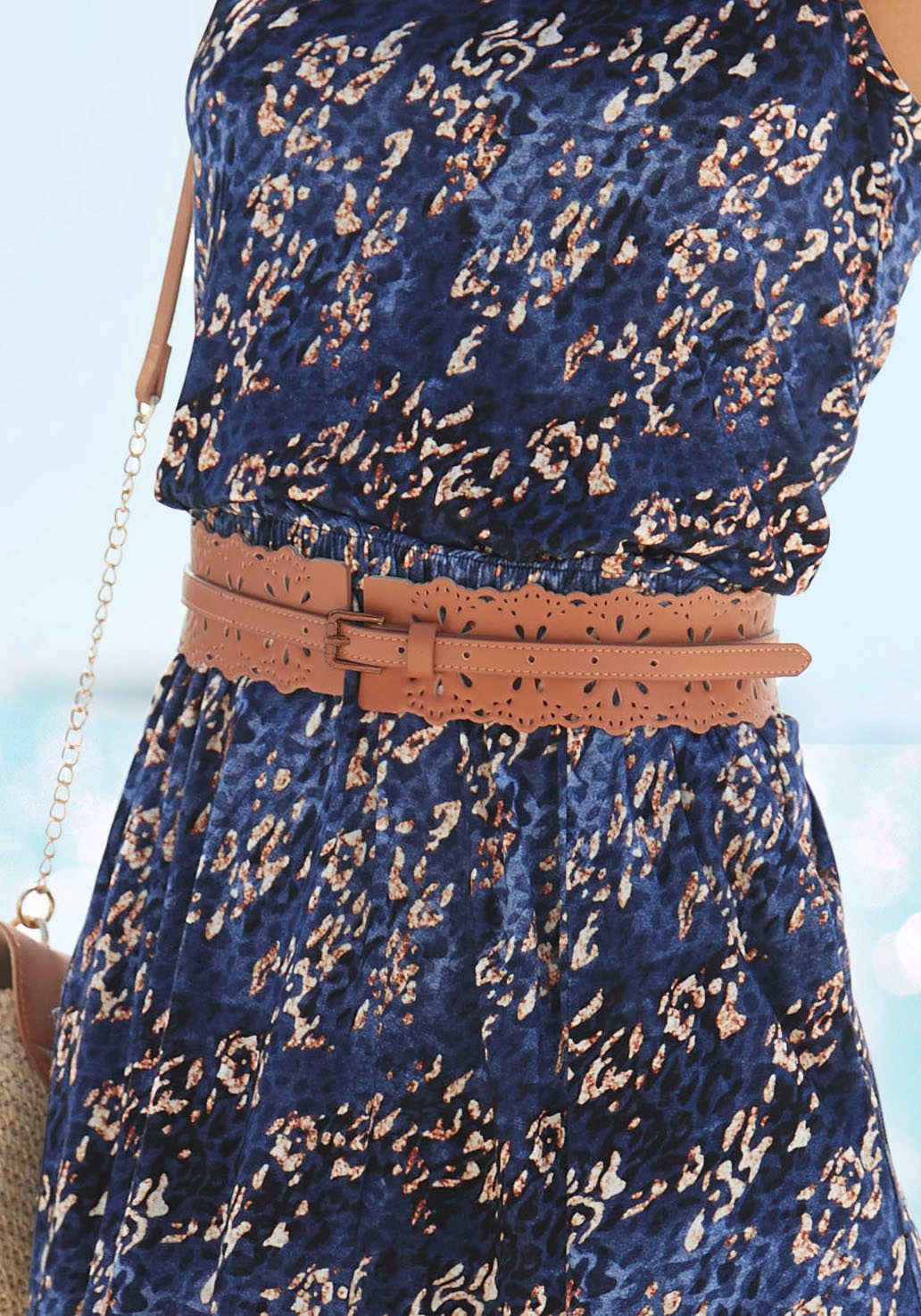 Lascana Tailleriem Cut-out riem met trendy cut-outs riem voor jurk & overall buikriem