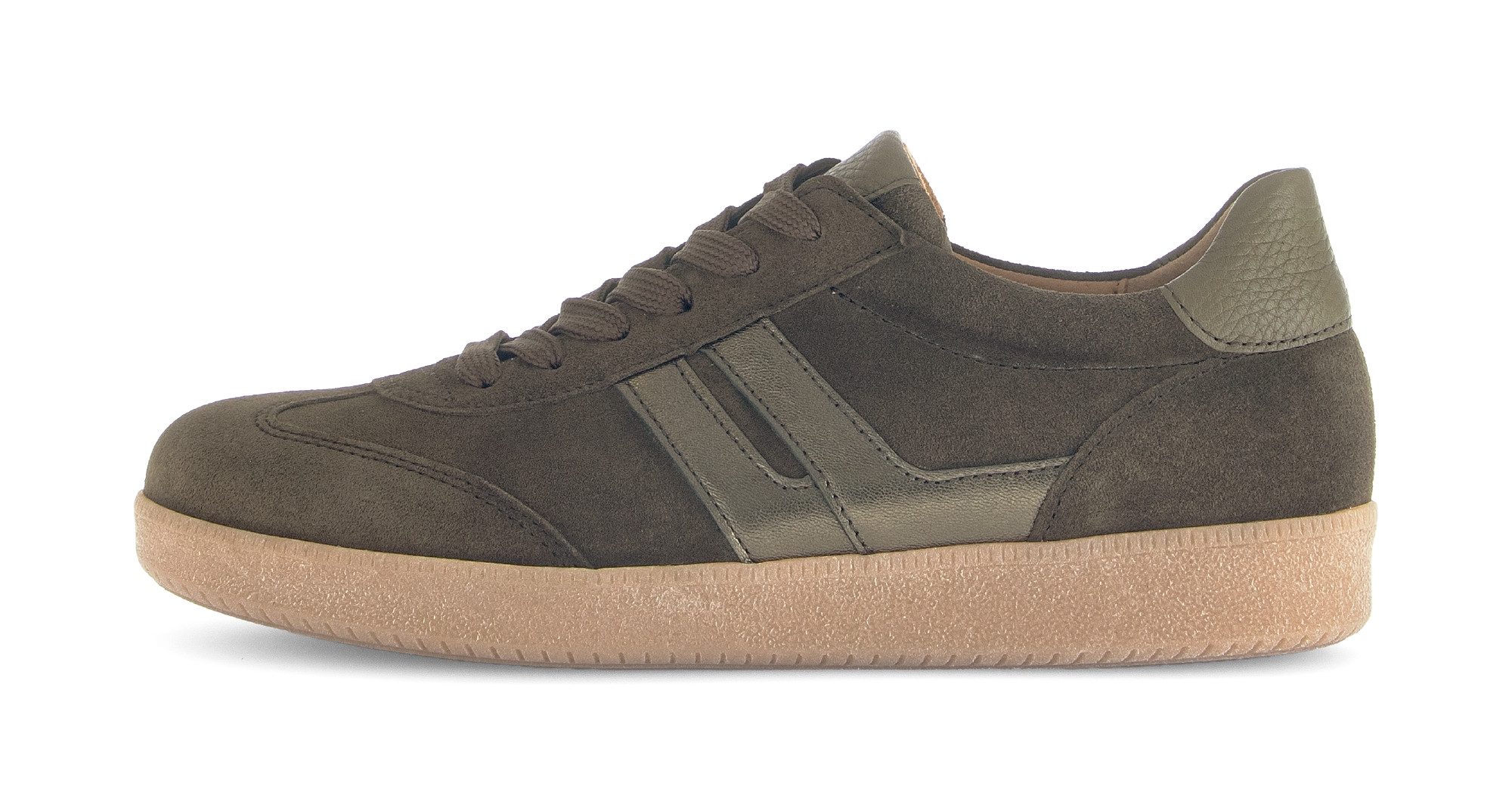 Gabor Plateausneakers , vrijetijdsschoen, halfschoen, veterschoen met gepolsterde schacht