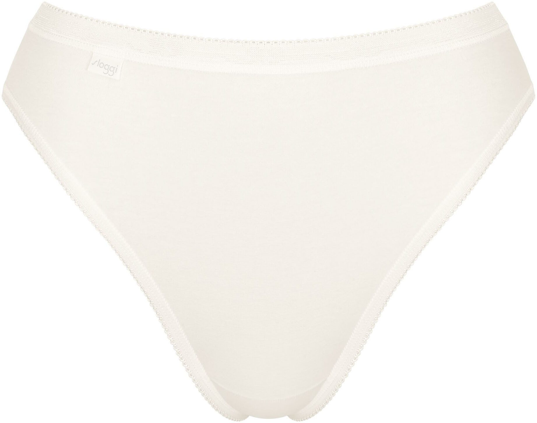 Sloggi Tai slip Basic + perfecte pasvorm hoge beenuitsnijding gladde naden (3 stuks)
