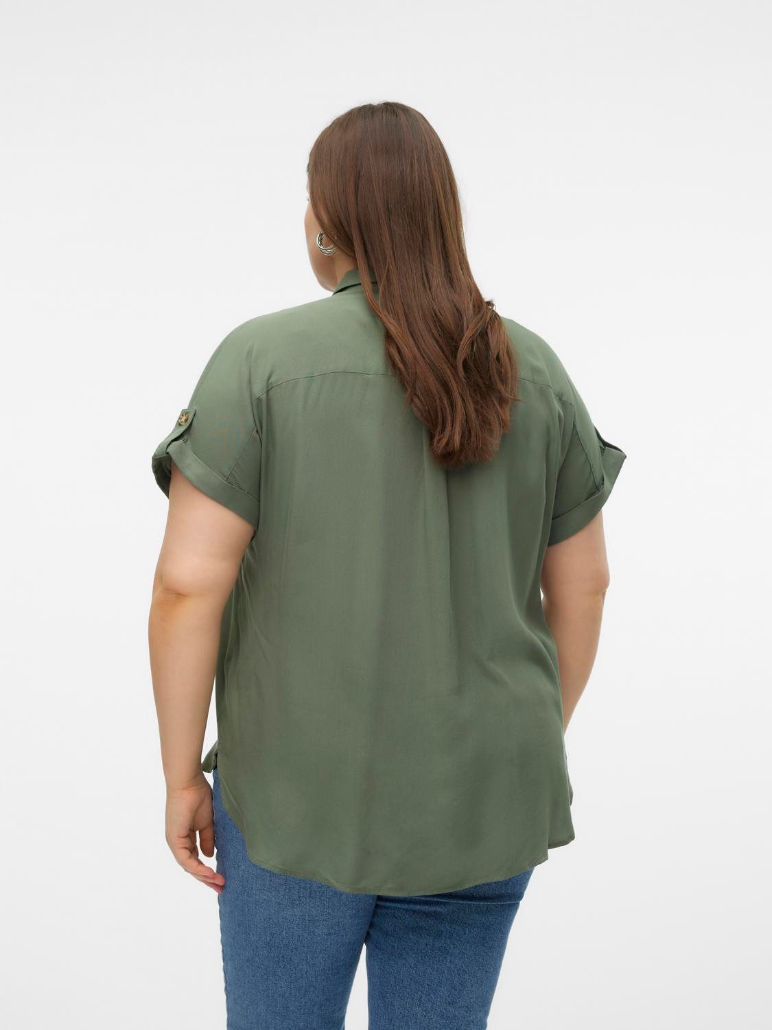 Vero Moda Curve Blouse met korte mouwen