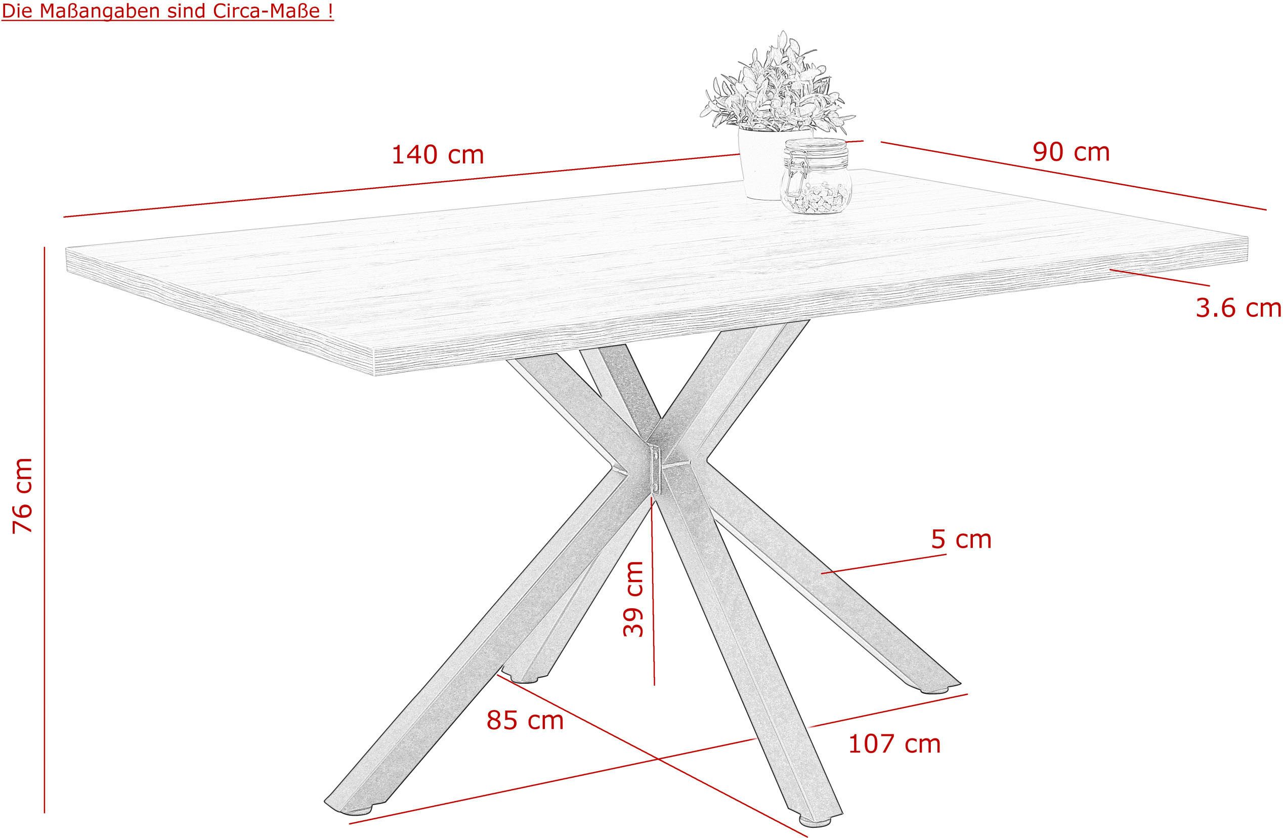 HELA Eethoek CLEO tafelgroep bestseller Schaalstoelen tafel woonkamer eetkamer (set, 5-delig)