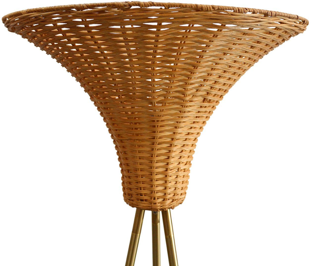 SalesFever Staande lamp Aleah Onderkleur koperkleur (1 stuk)