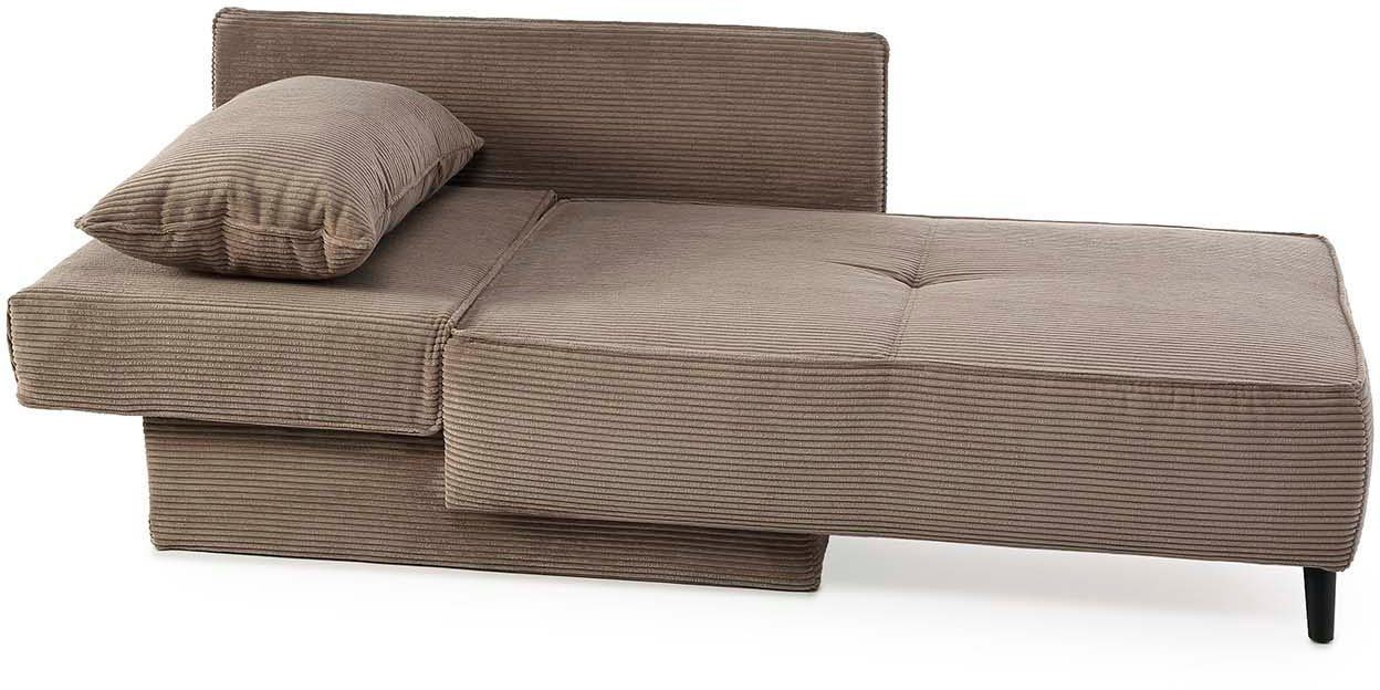 Jockenhöfer Gruppe Récamier Rex met slaapfunctie en bedlade, binnenvering