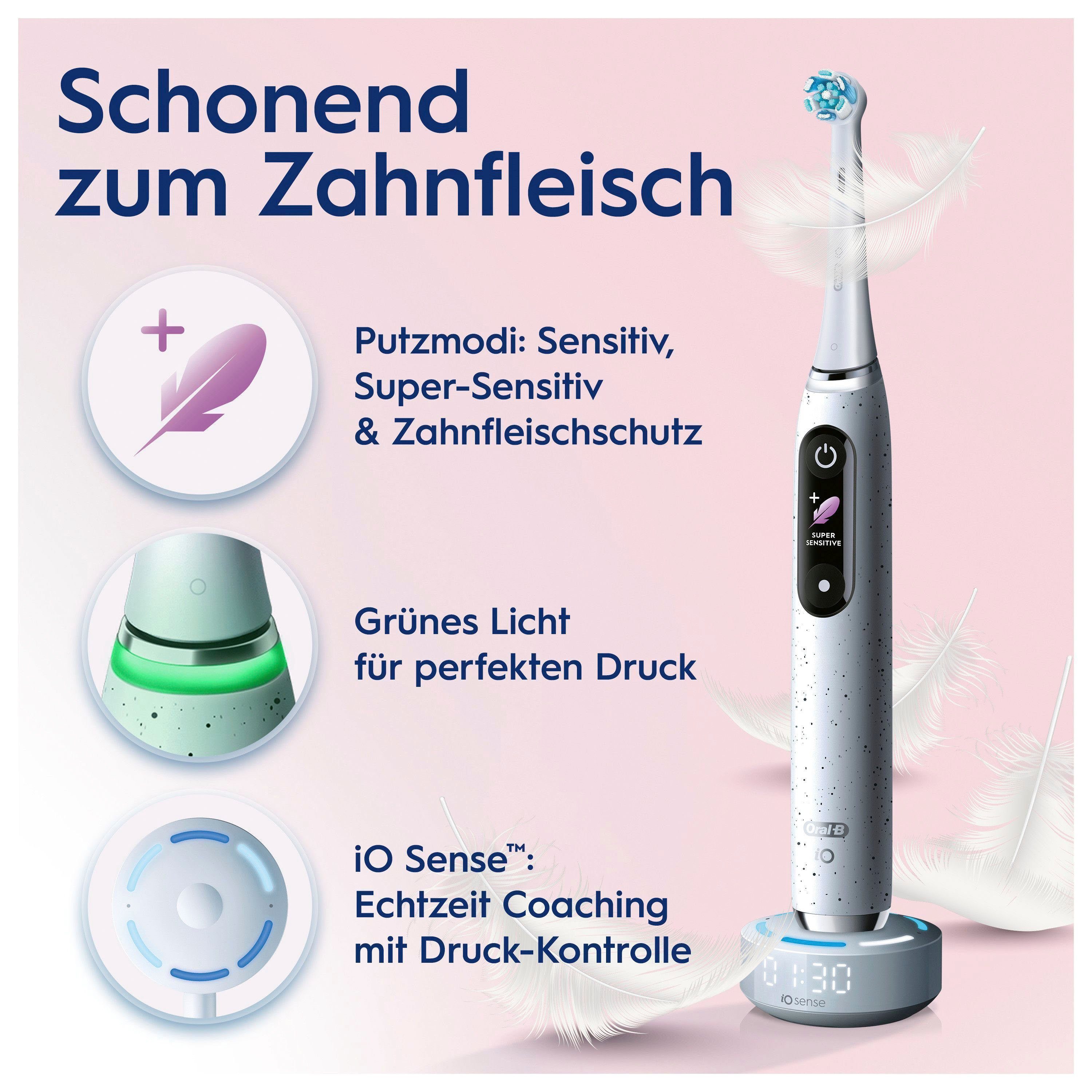 Oral B Elektrische tandenborstel IO 10 Magnetische technologie, iOsense, 7 reinigingsstanden, kleurendisplay & oplaad-/reisetui