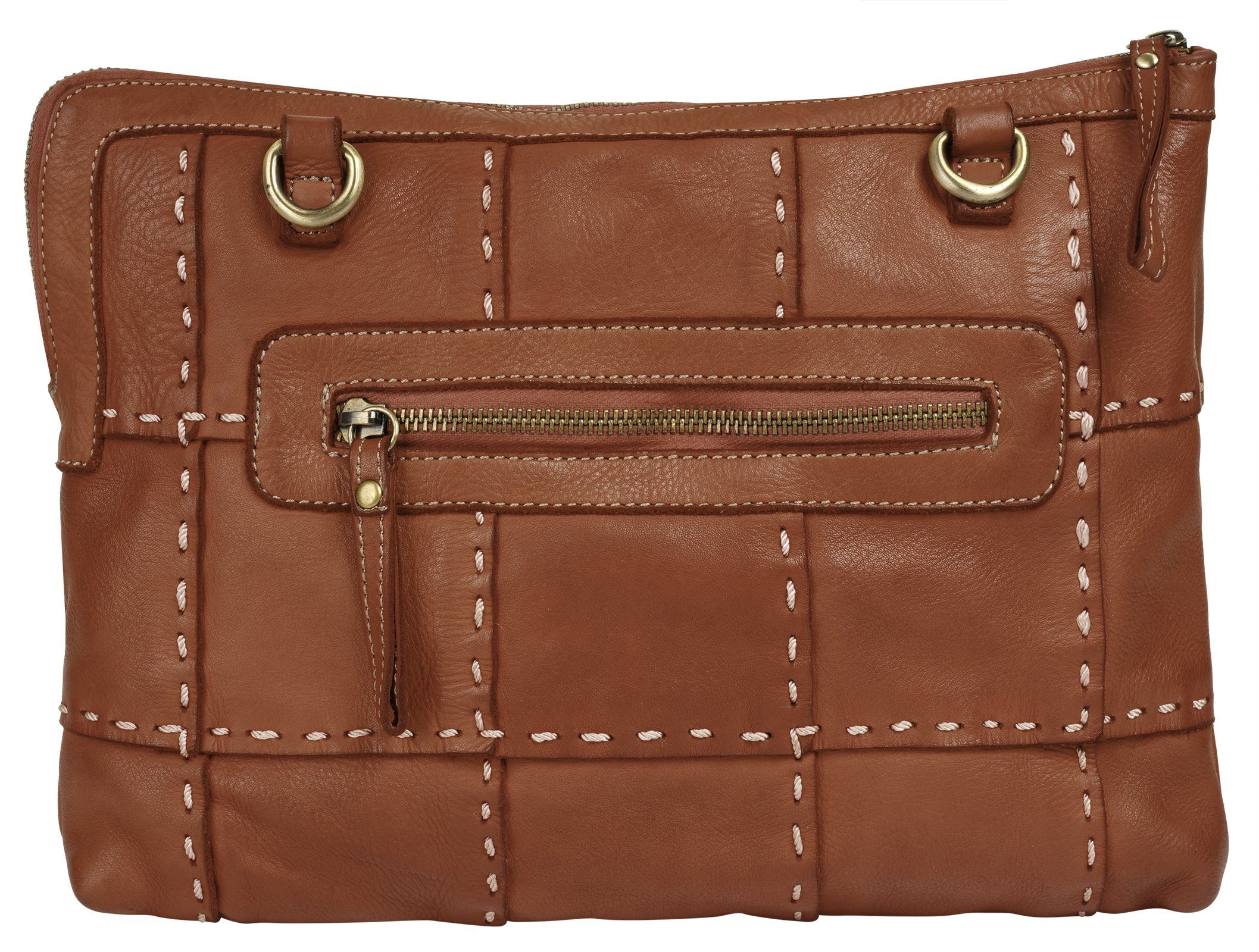 Samantha Look Schoudertas echt leer, made in italy