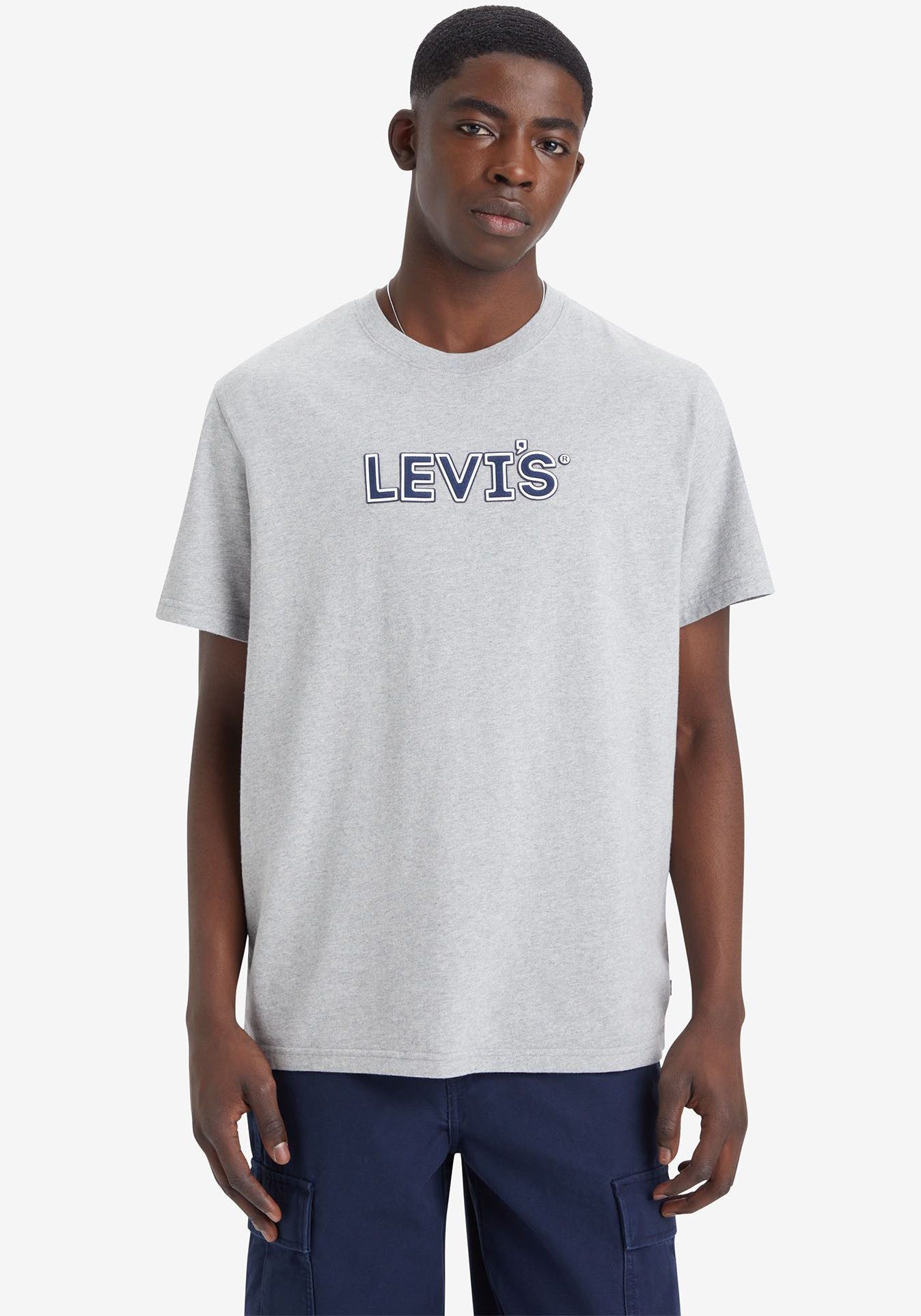Levi's® Shirt met print RELAXED FIT TEE met levi's®-opschrift