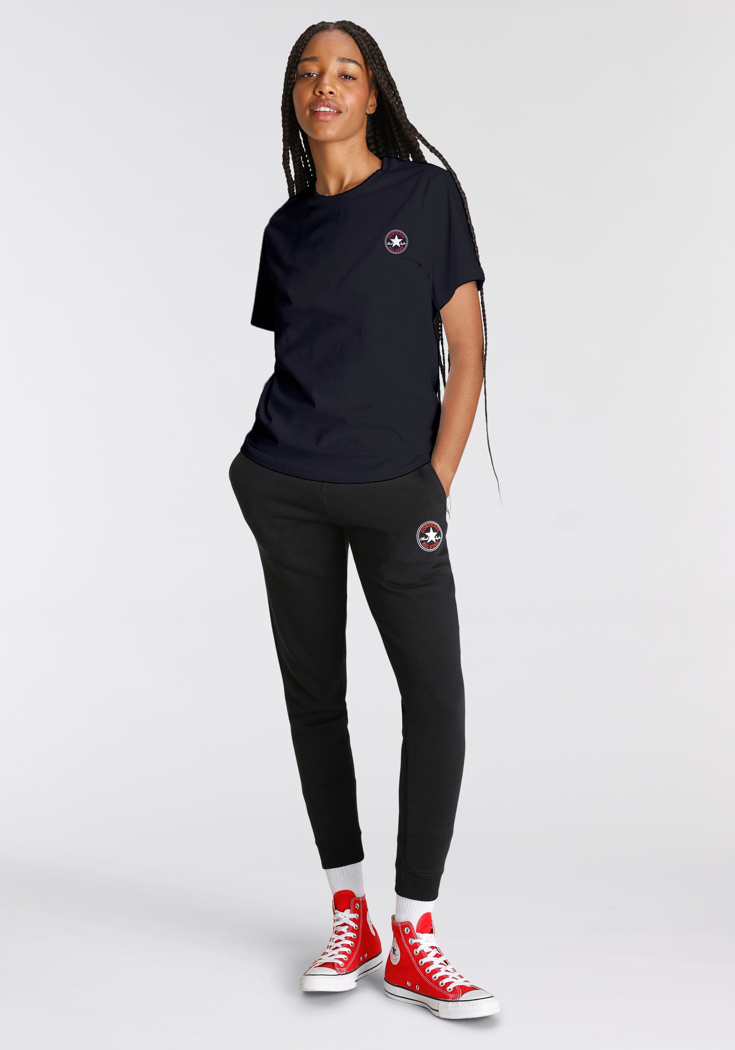 Converse T-shirt GO-TO MINI PATCH T-SHIRT (1-delig)