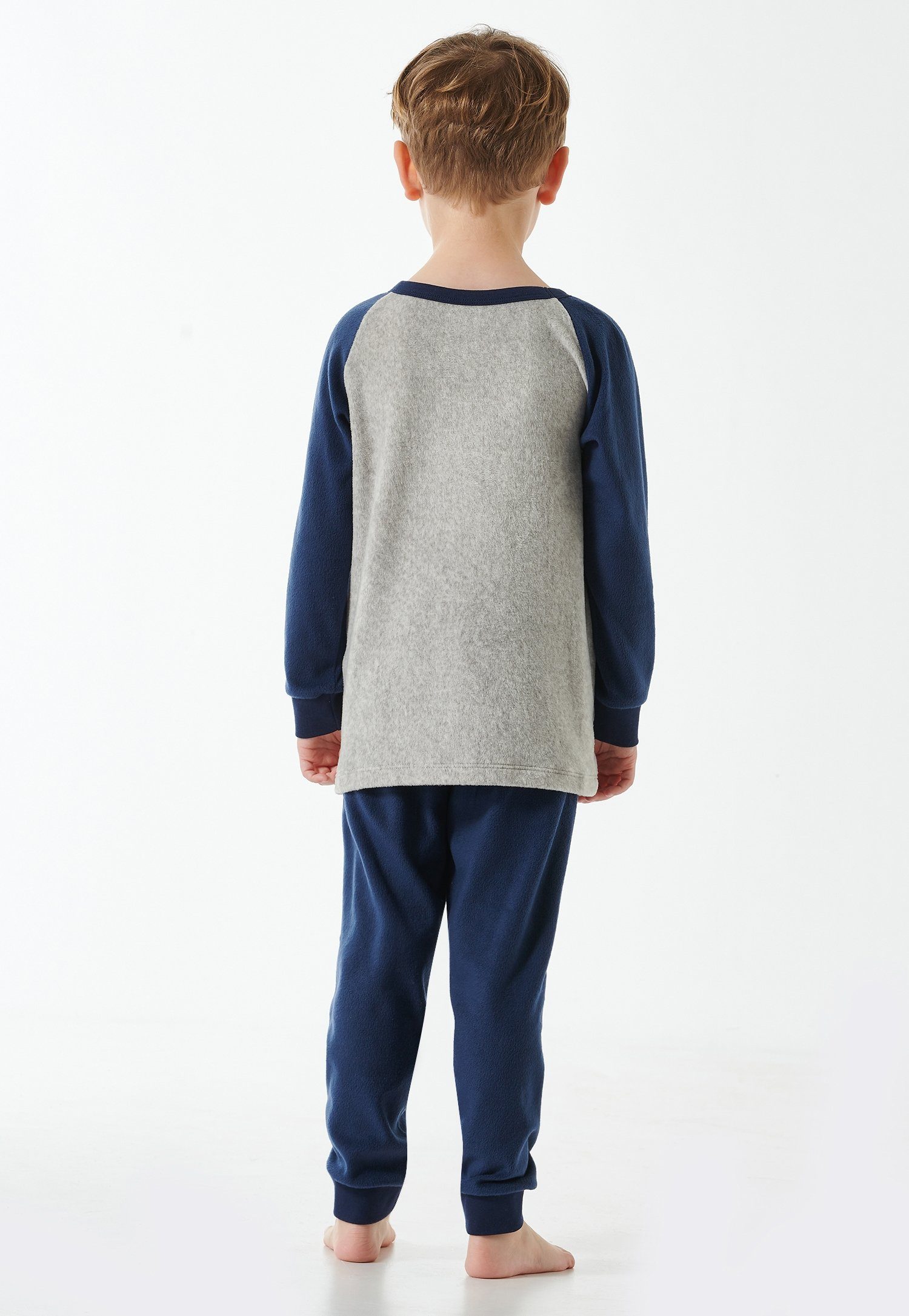 Schiesser Pyjama Rat Henry met grote "w" in college-look (2-delig)