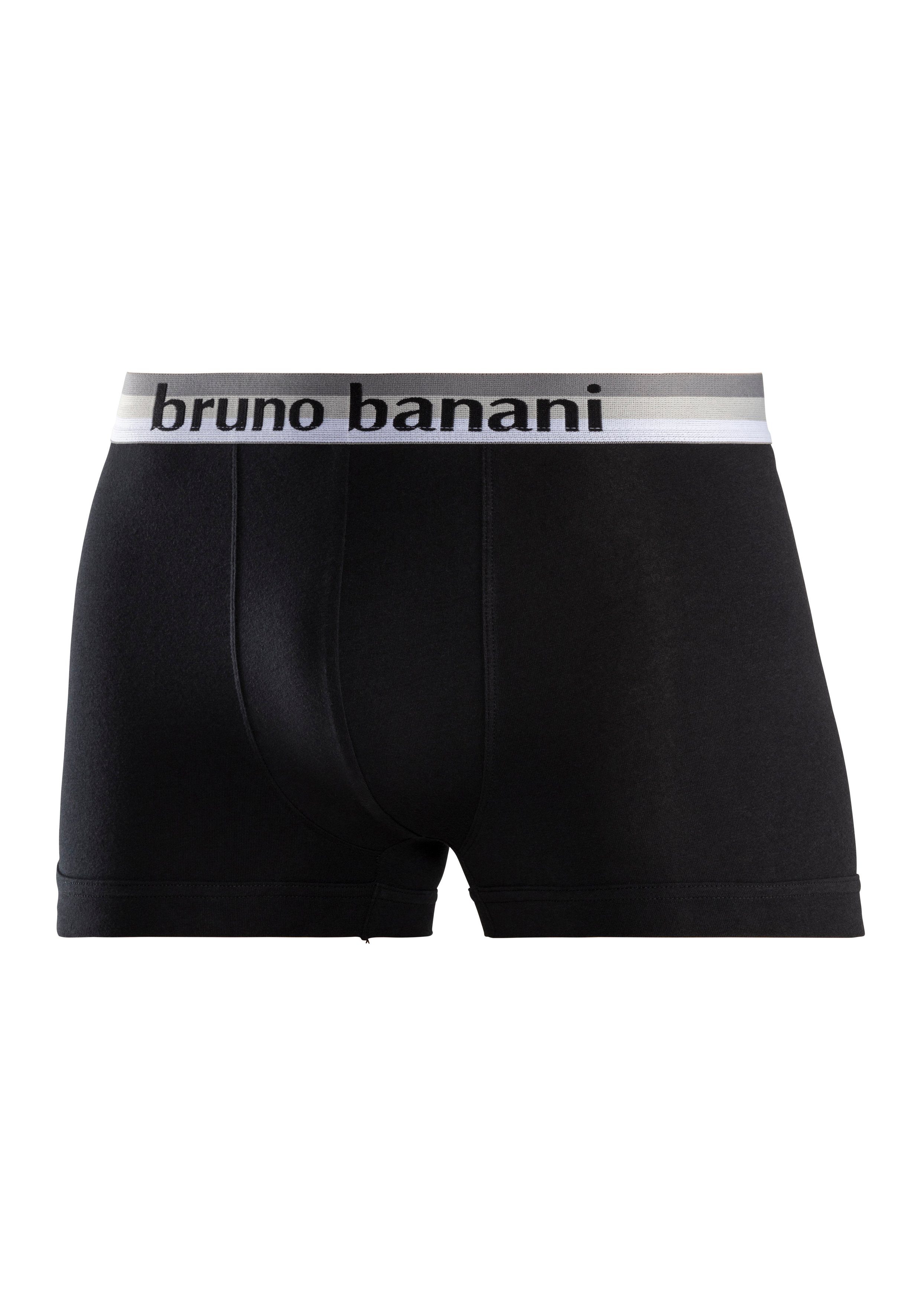 Bruno Banani Boxershort voor heren met gestreepte logoweefband (set, 5 stuks)