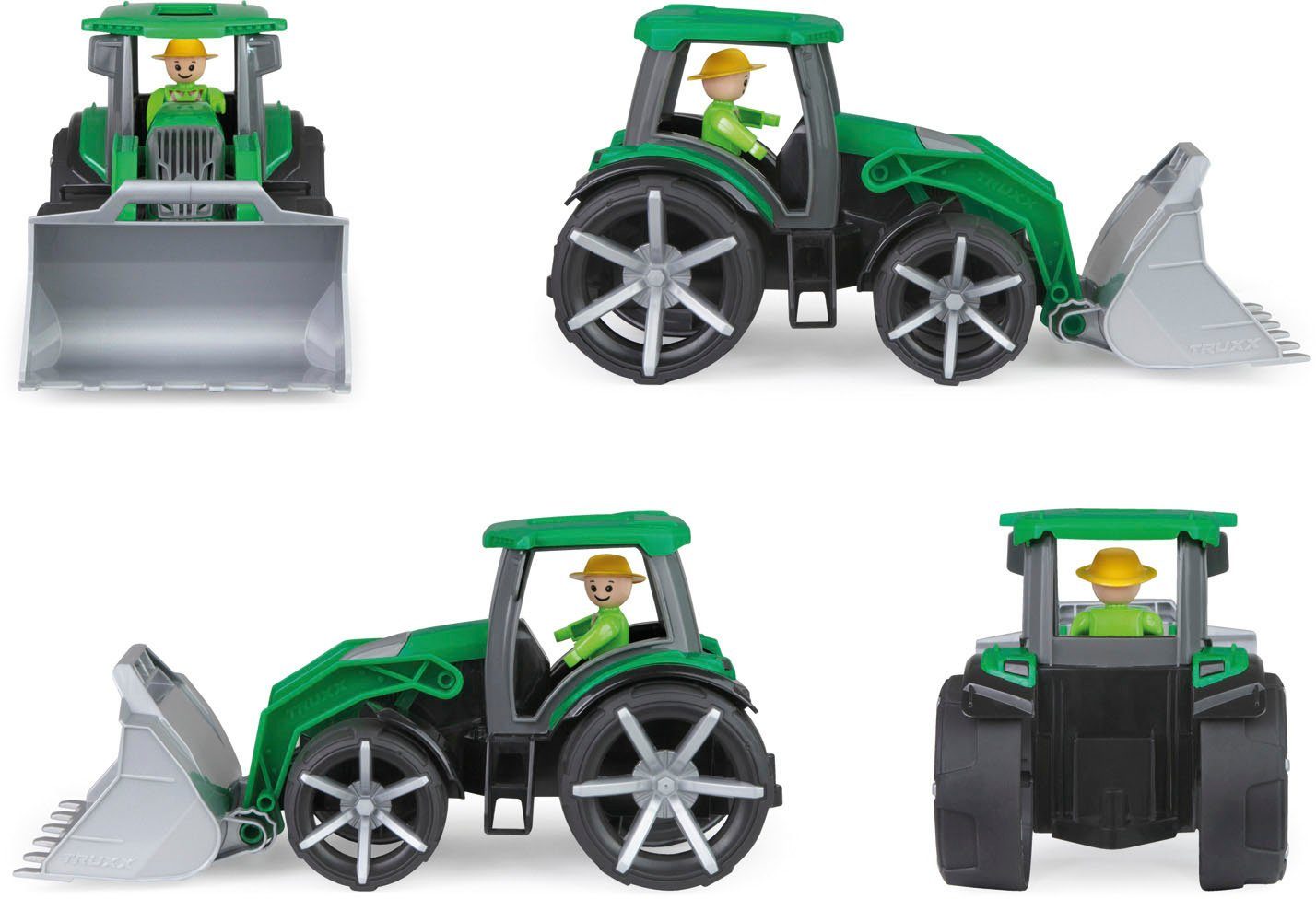 Lena® Speelgoed-tractor TRUXX², groen inclusief speelfiguur, made in europe