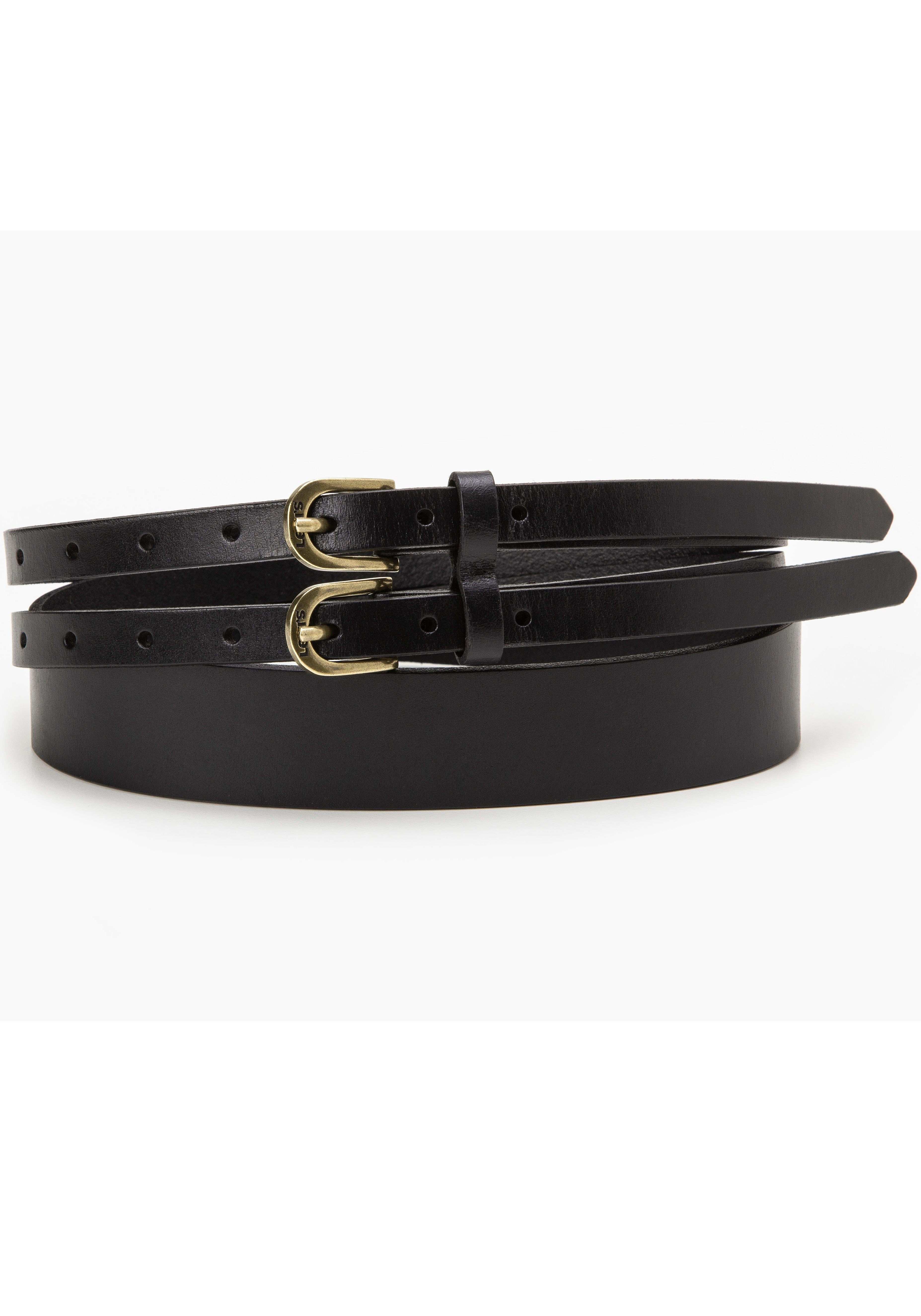 Levi's® Leren riem Double Buckle