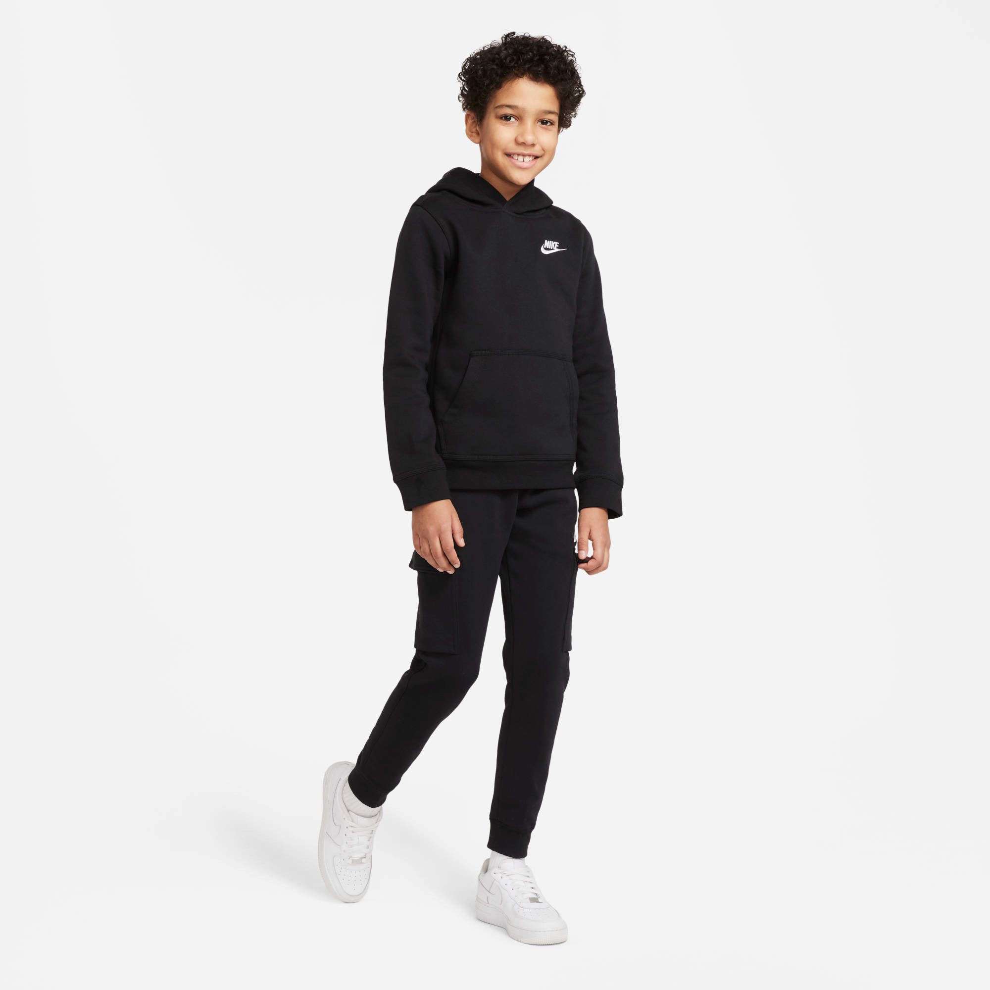 Nike Sportswear Hoodie Club Big Kids' Pullover Hoodie