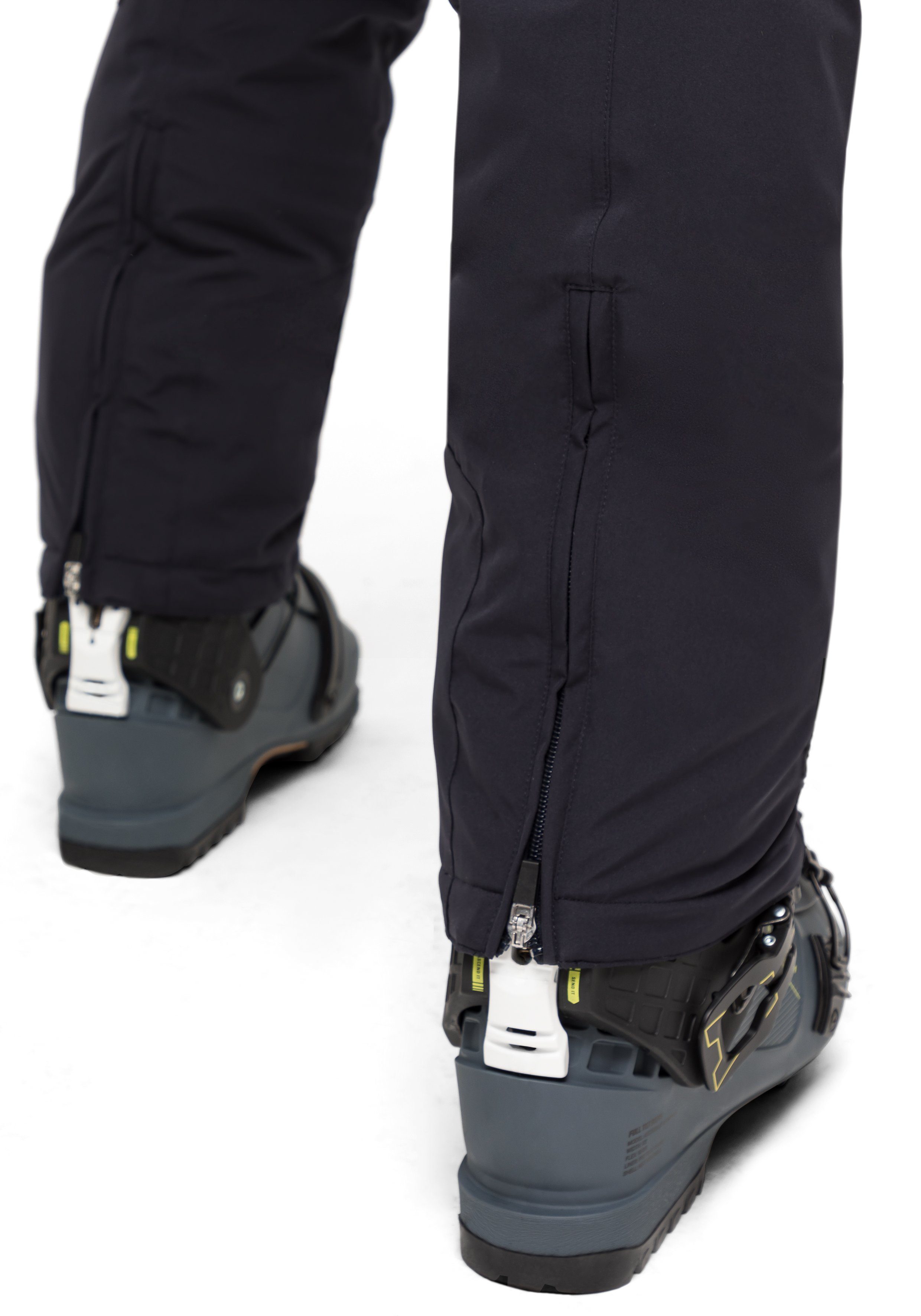 Maier Sports Skibroek Vroni slim Dames sneeuwbroek, wind- en waterdicht, 2 ritszakken, slim fit