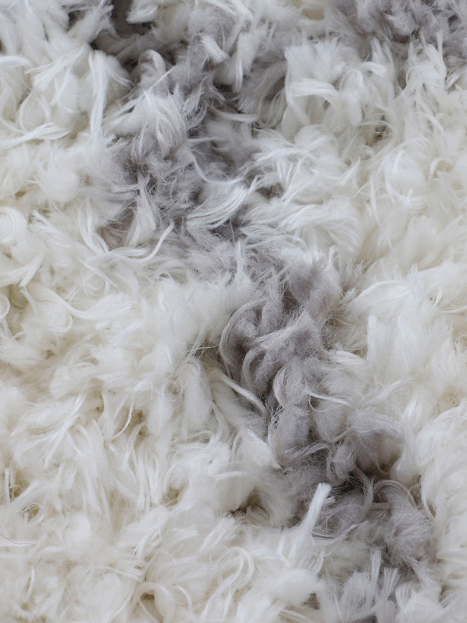 carpetfine Hoogpolig vloerkleed Eddy ook in vierkant model, met franje, woonkamer