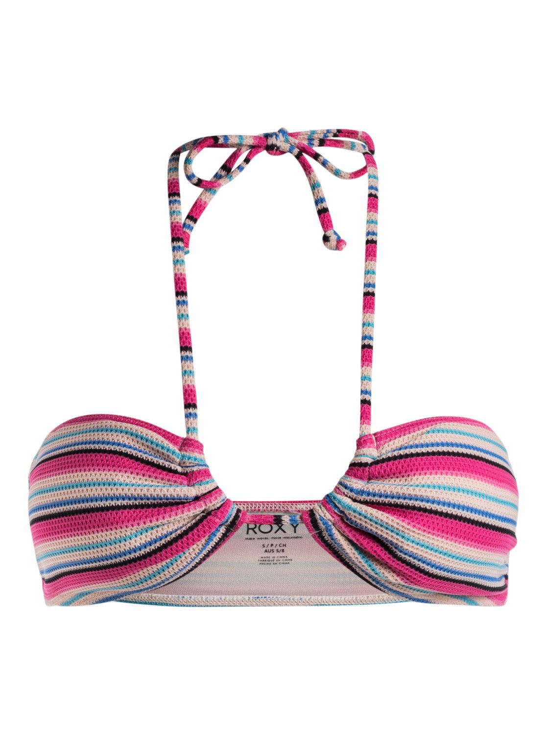 Roxy Bandeau-bikinitop Paraiso Stripe dames bandeaubikini's maat B B