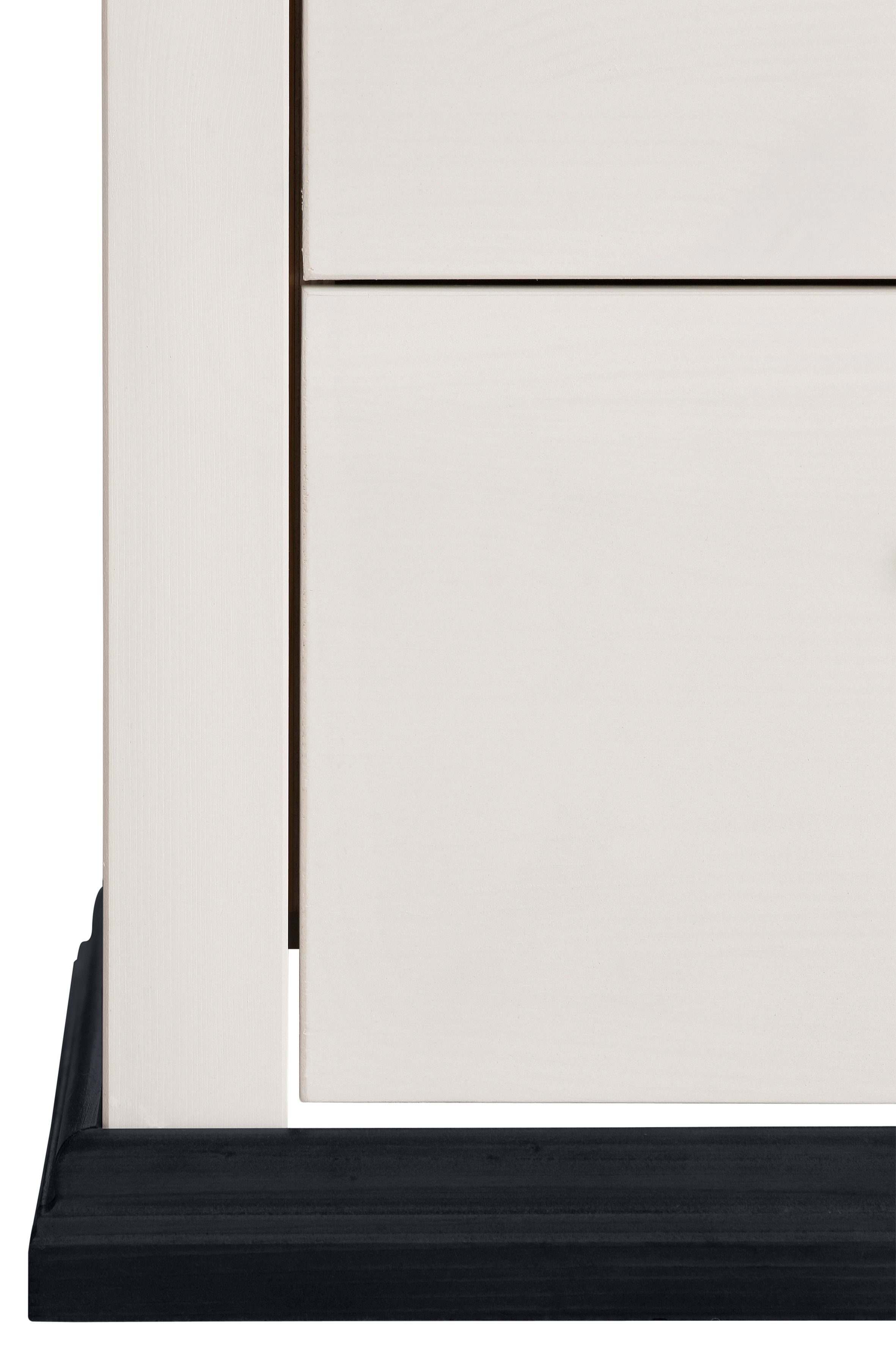 Home affaire Bureau Konrad van gecertificeerd massief hout, met lades, breedte 129 cm