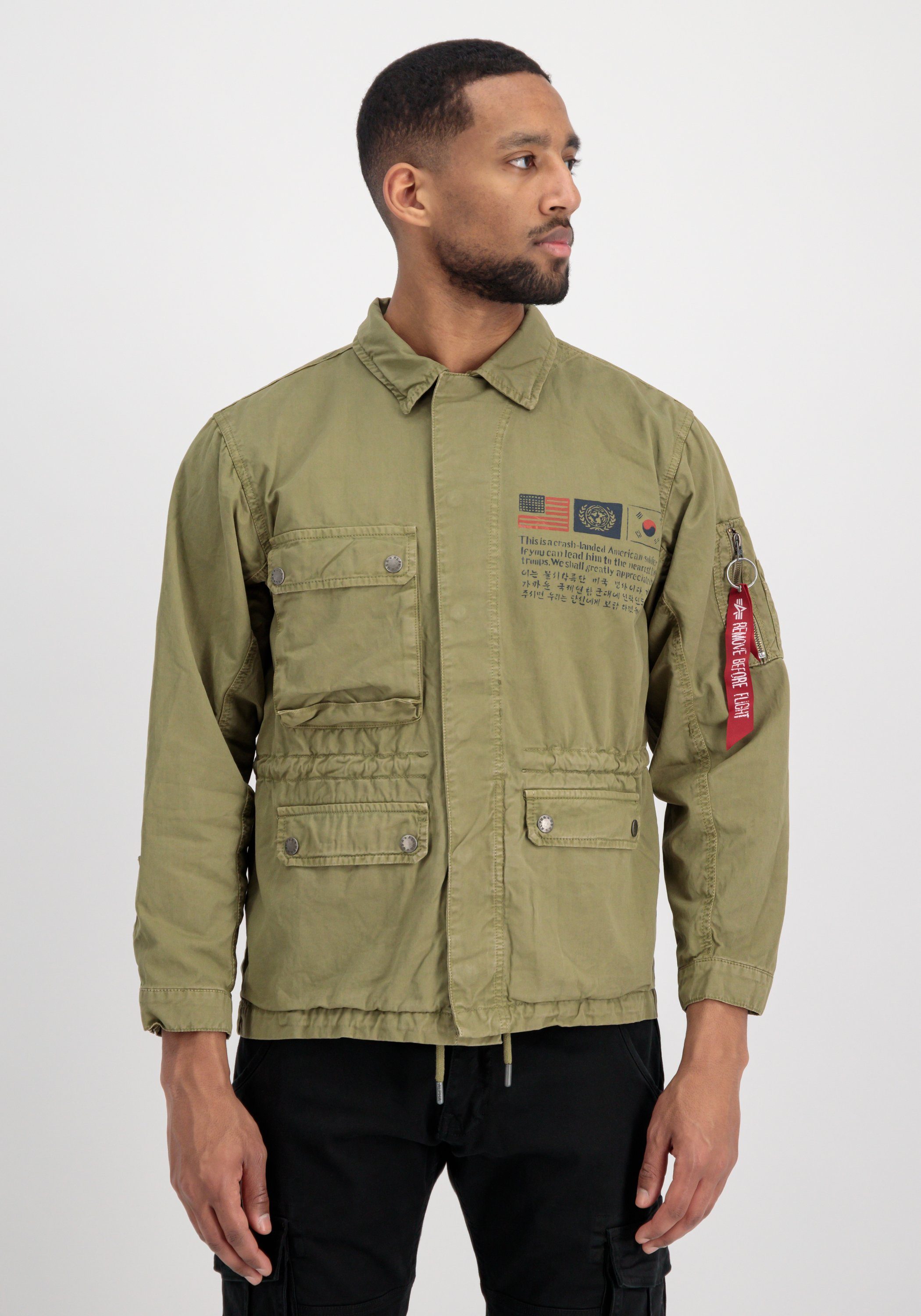 Alpha Industries Field-jacket Alpha Industries Men - Field Jackets Field Jacket LWC heren jassen maat XL groen