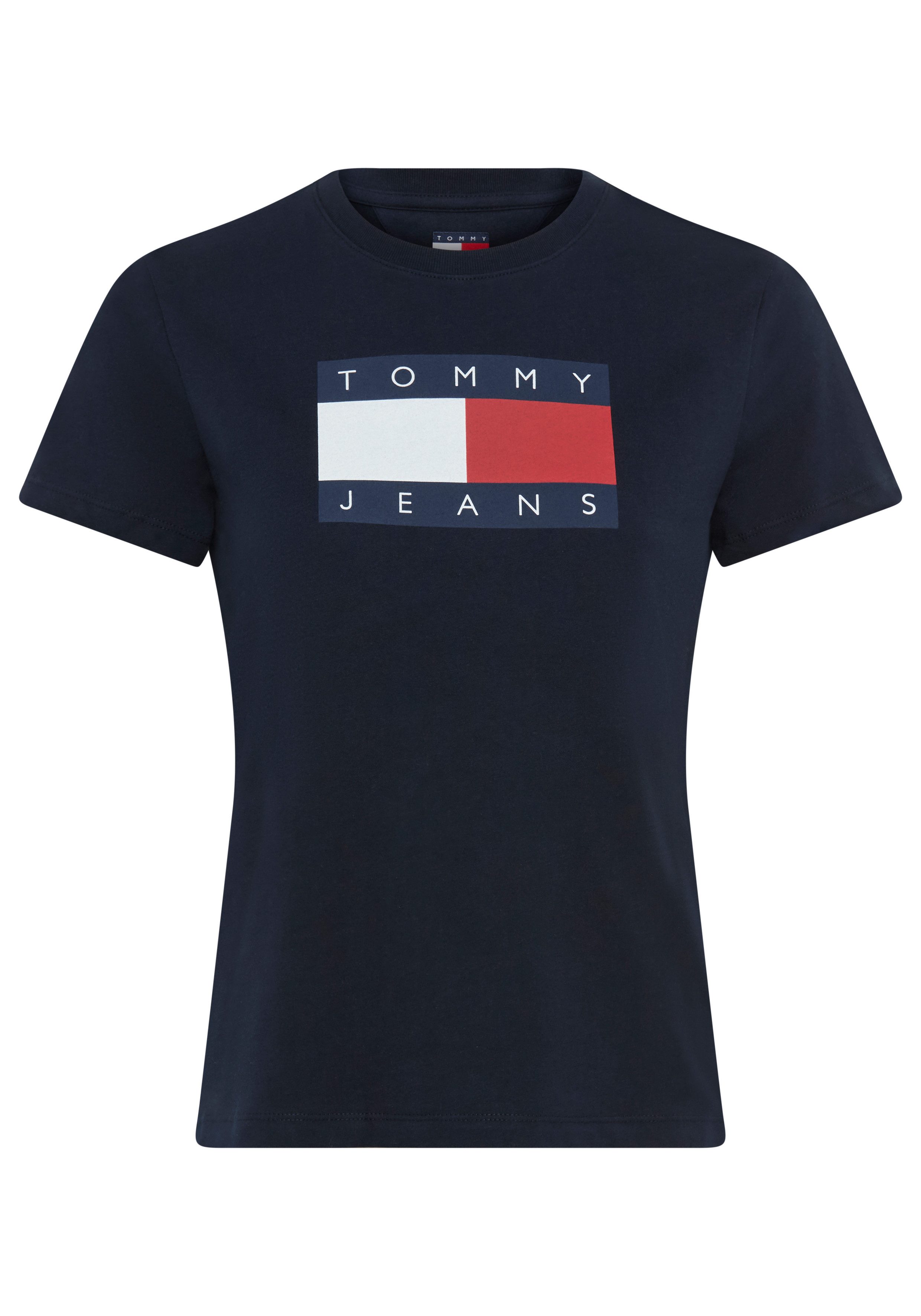 TOMMY JEANS Shirt met korte mouwen TJW REG TJ FLAG SS TEE