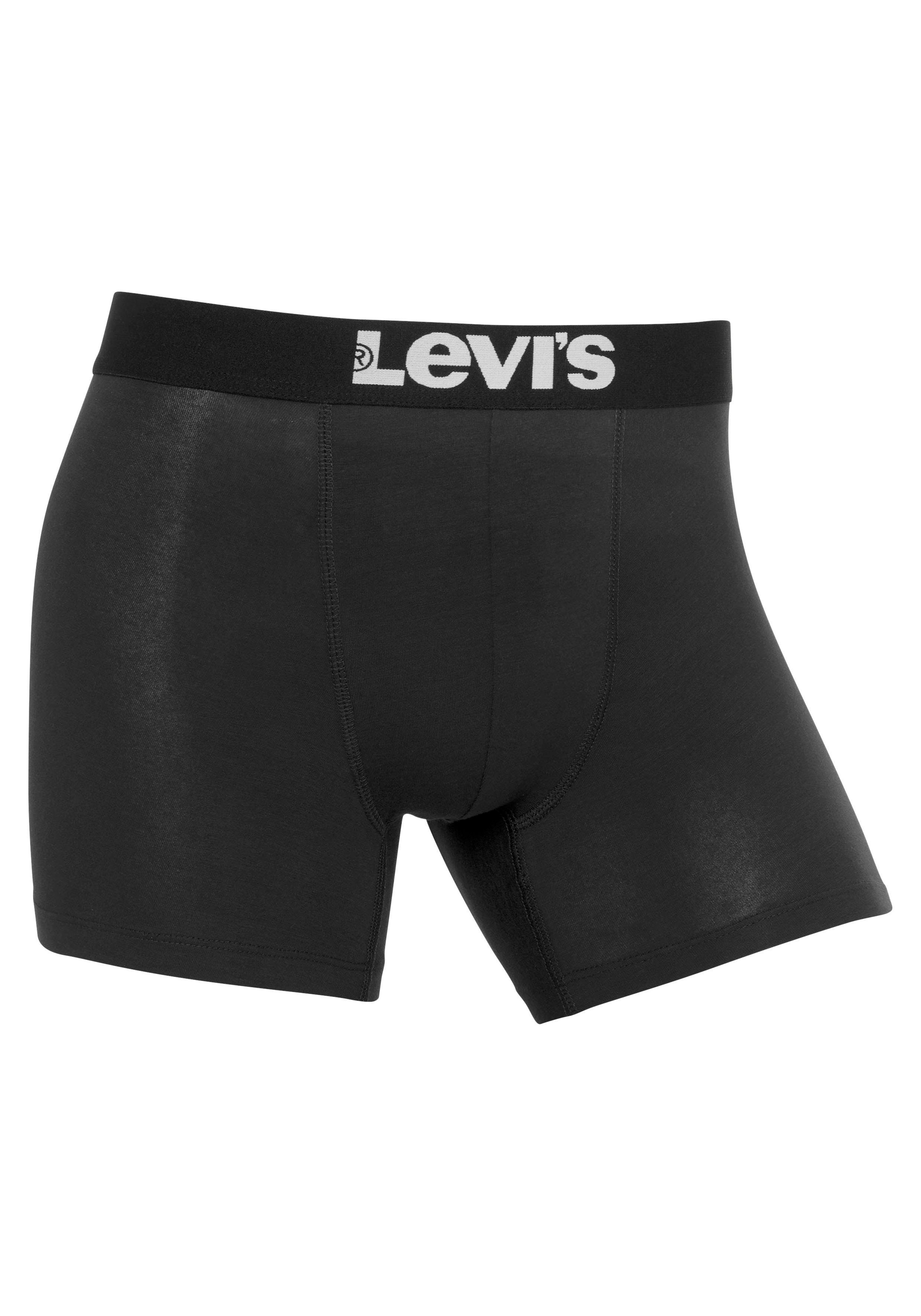 Levi's® Boxershort Heren Solid Logo Boxer 4-pack (Set van 4)