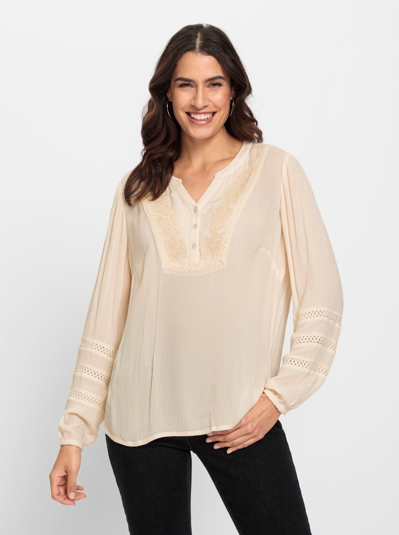 Classic Inspirationen Blouse zonder sluiting