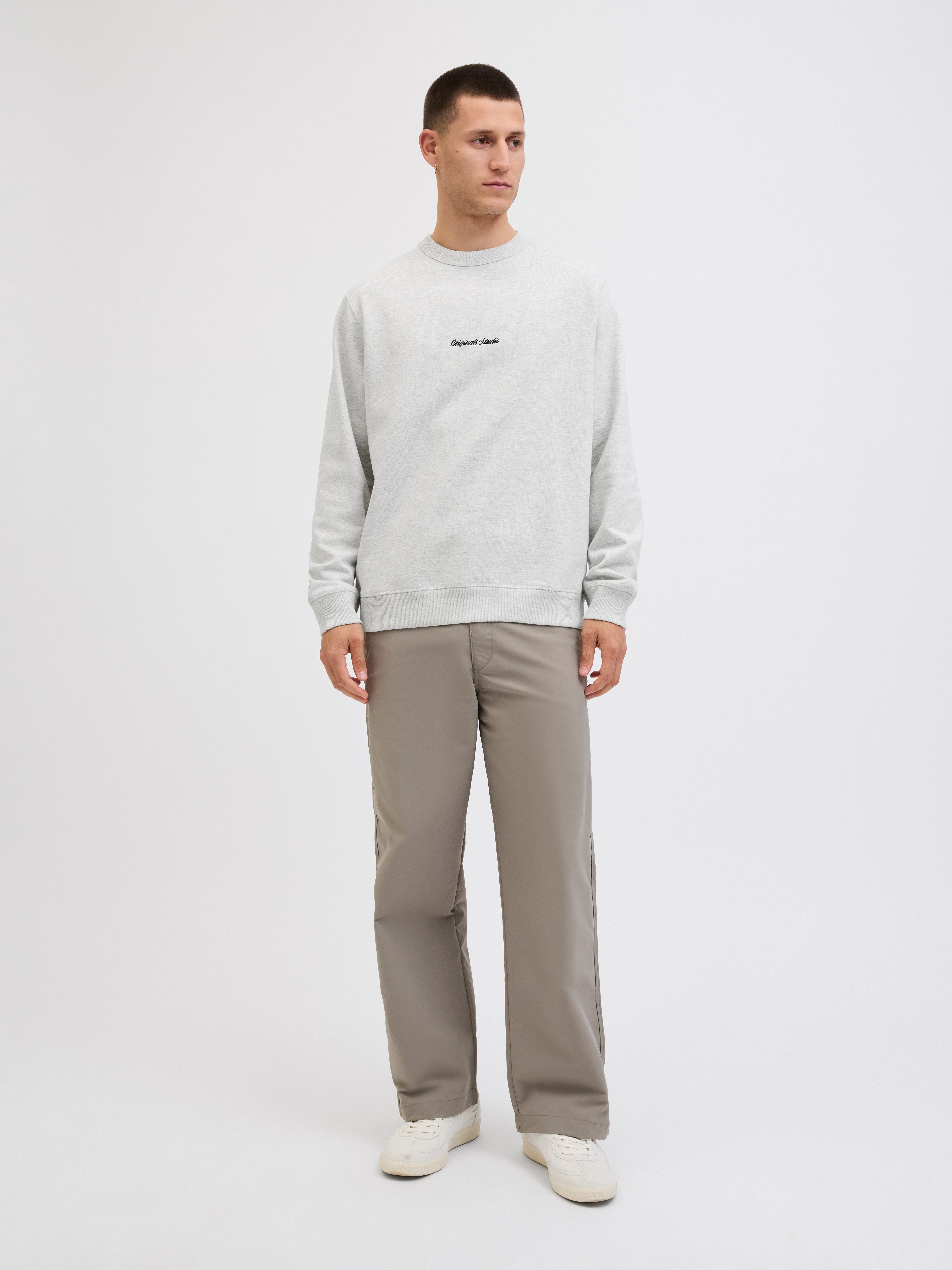 Jack & Jones Sweatshirt JORNORREBRO EMB SWEAT CREW NOOS