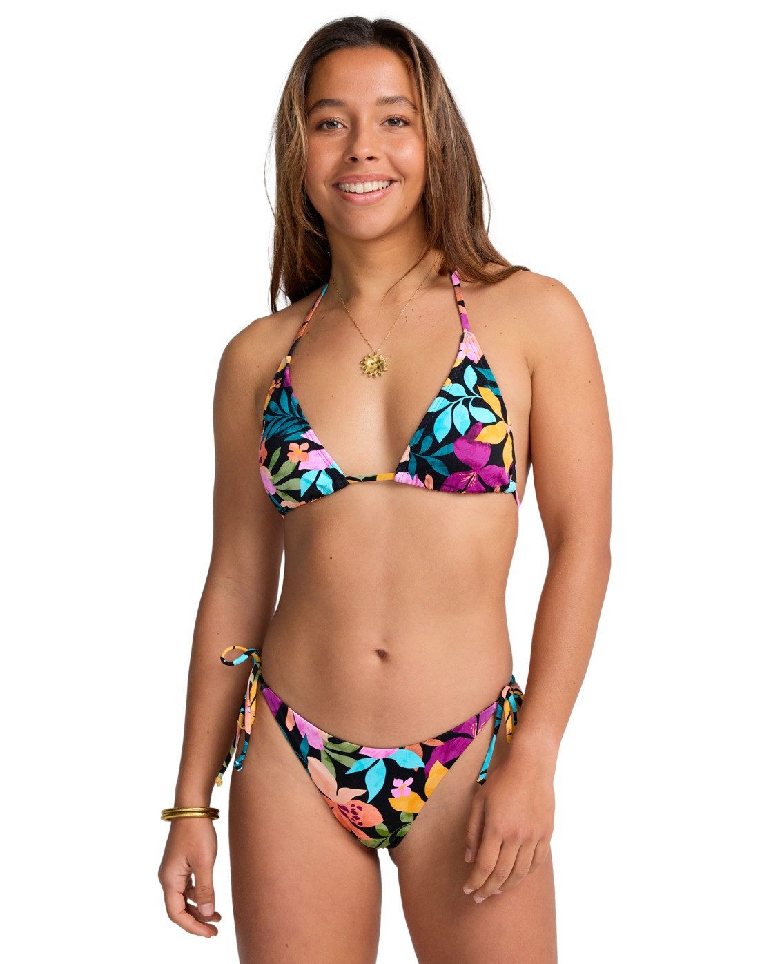 Billabong Triangel-bikinitop Sol Searcher Multi Tri dames triangelbikini's maat B B blauw