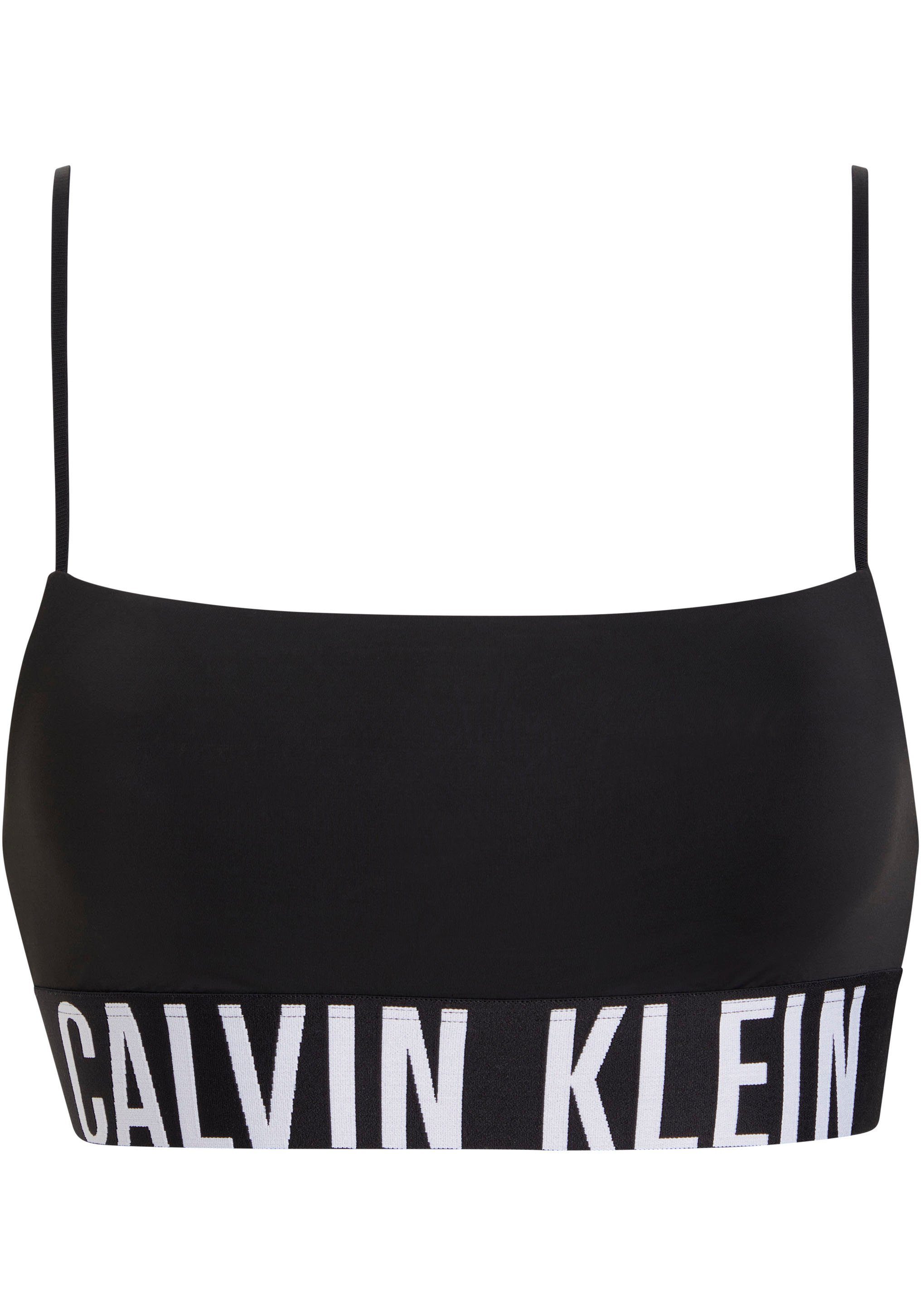 Calvin Klein Bralette-bh UNLINED BRALETTE met een groot logo