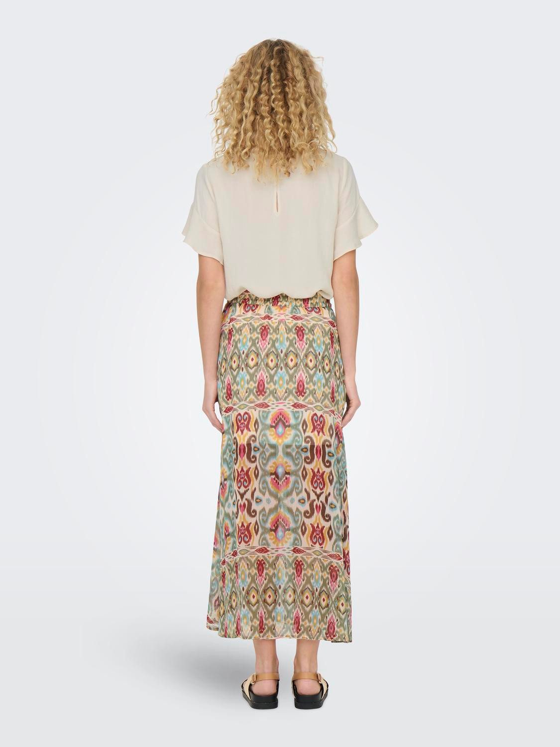 Only Plooirok ONLASTA LIFE SLIT ANKEL SKIRT PTM