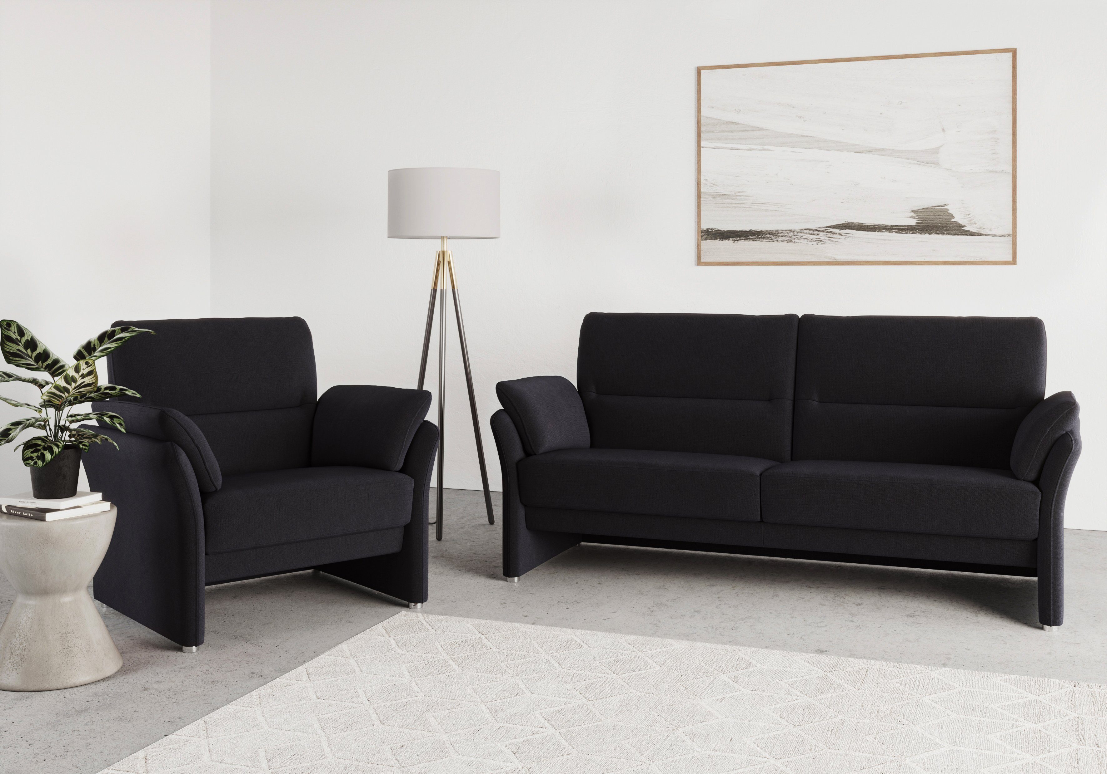 DOMO collection Fauteuil Pina cocktailsstoel Bijpassende fauteuil bij de serie, met binnenvering