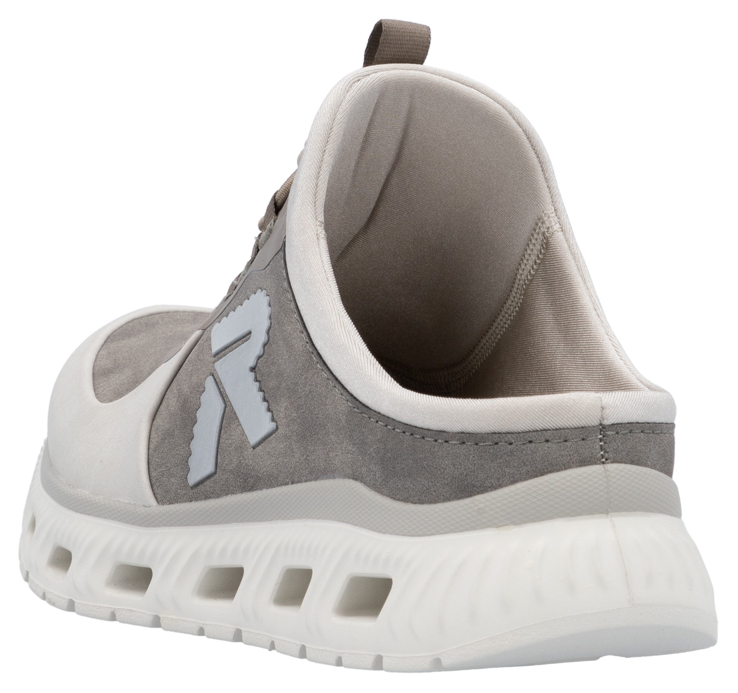 RIEKER Sport Clogs , instapschoen, sabotschoen, sneaker met aangebrachte snel sluiting