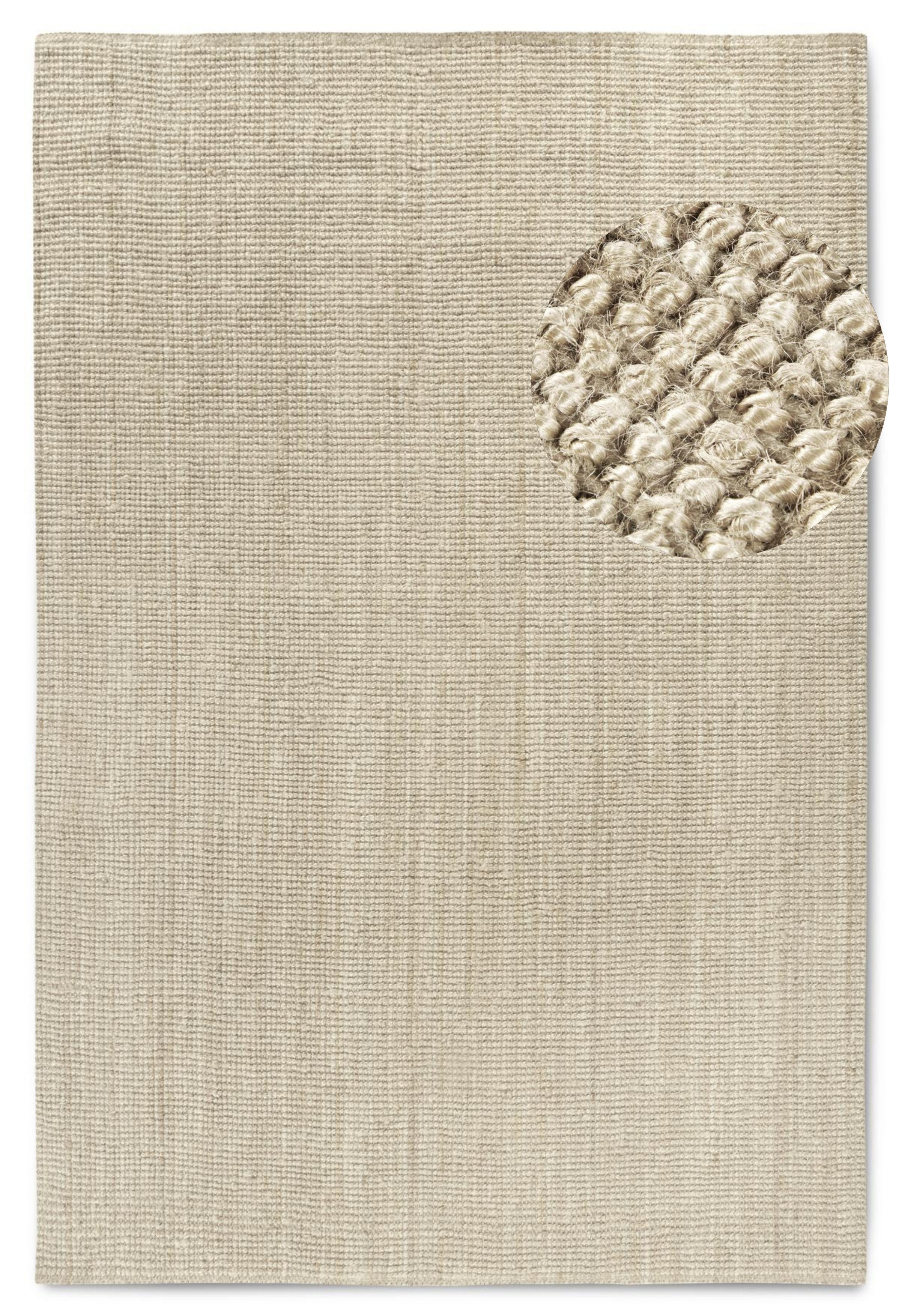 Villeroy & Boch Vloerkleed Rosalie jute tapijt Loper, 100% jute, natuurlijk, woonkamer, eetkamer, slaapkamer, GRS
