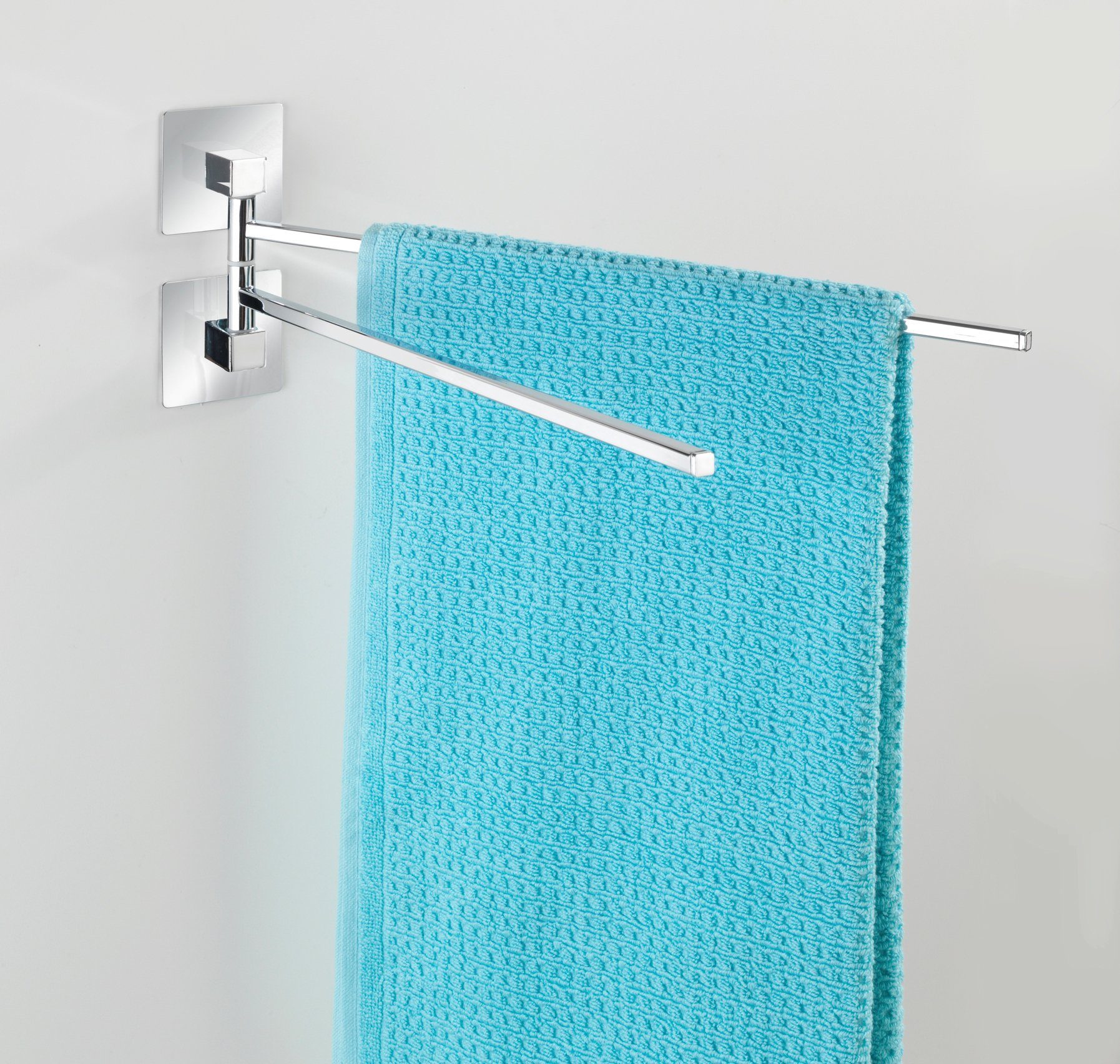 WENKO Handdoekstang Quadro Turbo-Loc®