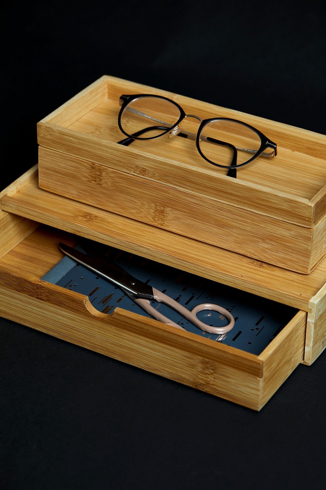 WENKO Organizer Model Terra Opbergdoos met lade, ideaal voor badkamer, gasten-wc, keuken & gang