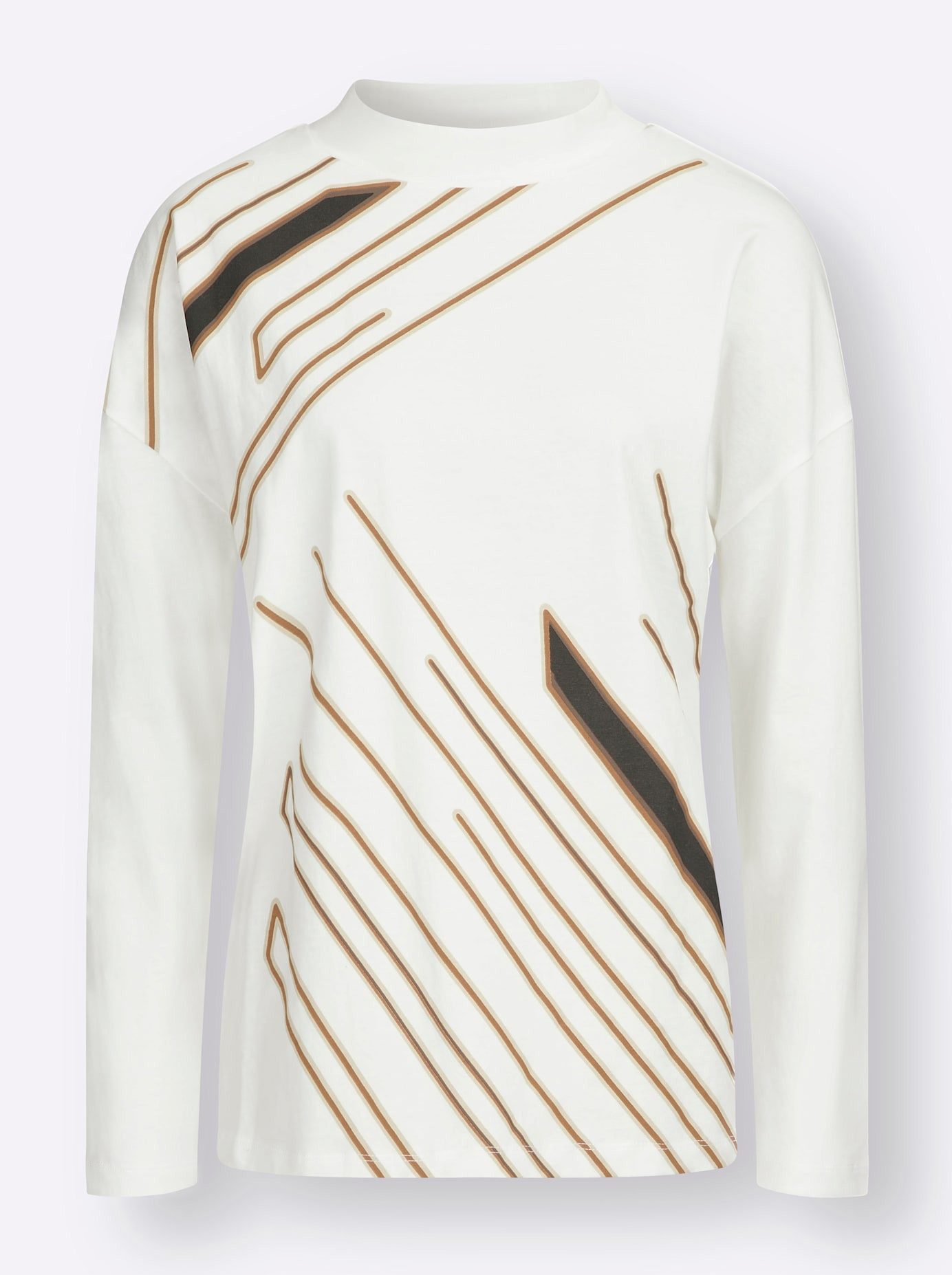Classic Basics Shirt met staande kraag Shirt met opstaand kraagje (1-delig)