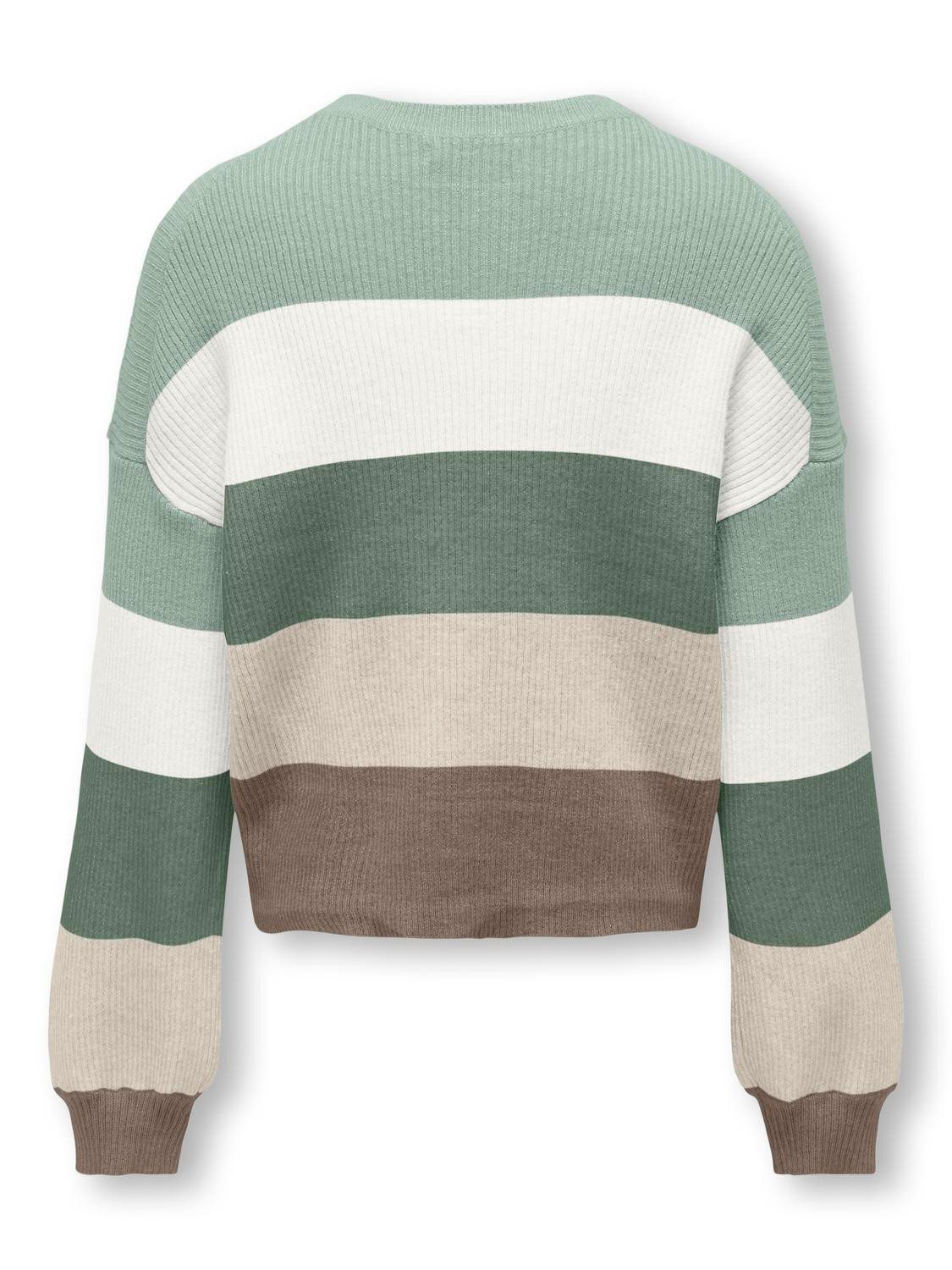 KIDS ONLY Gebreide trui KOGSANDY L S STRIPE PULLOVER KNT NOOS