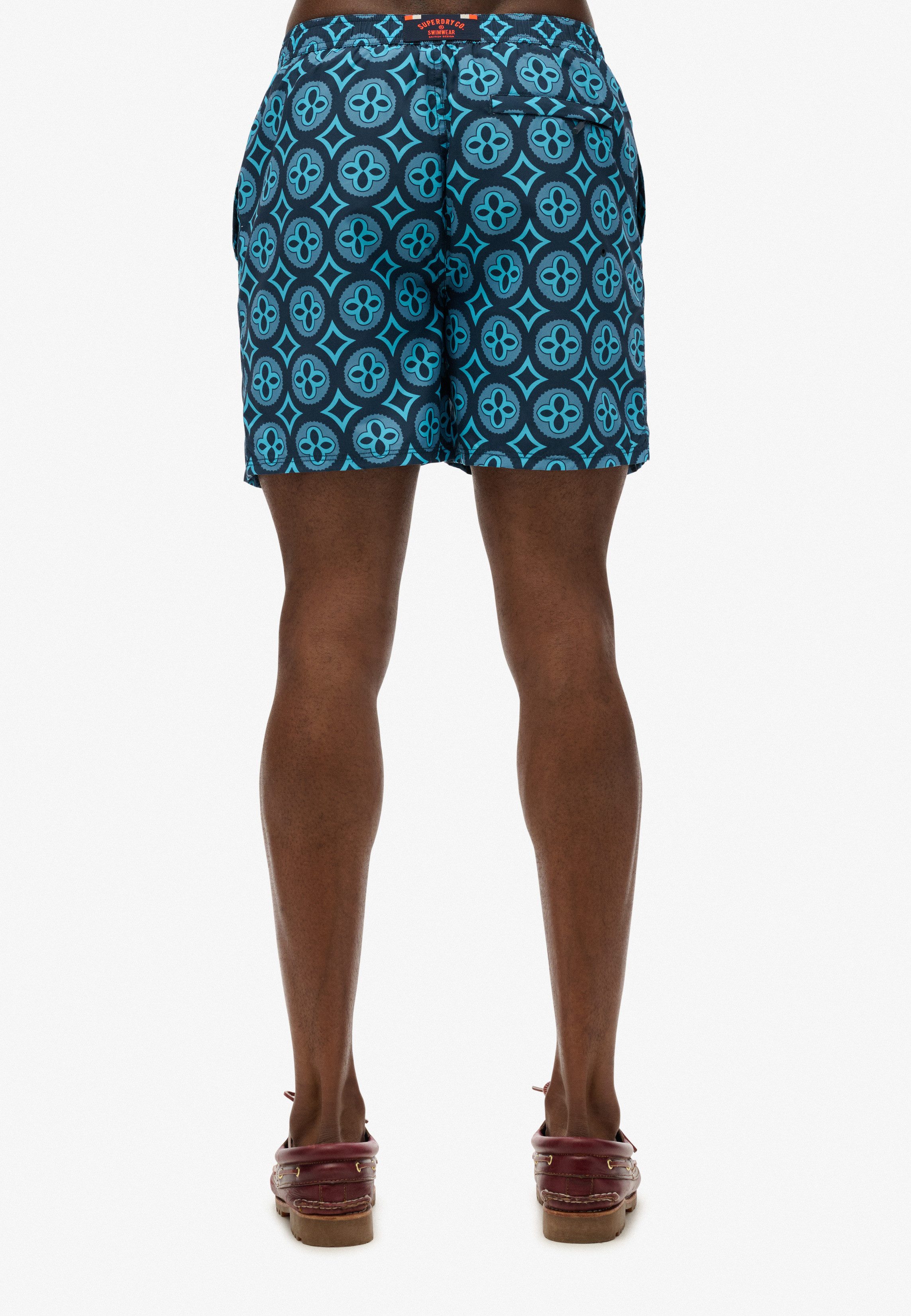 Superdry Zwemshort TILE PRINT 17 ZWEM SHORT