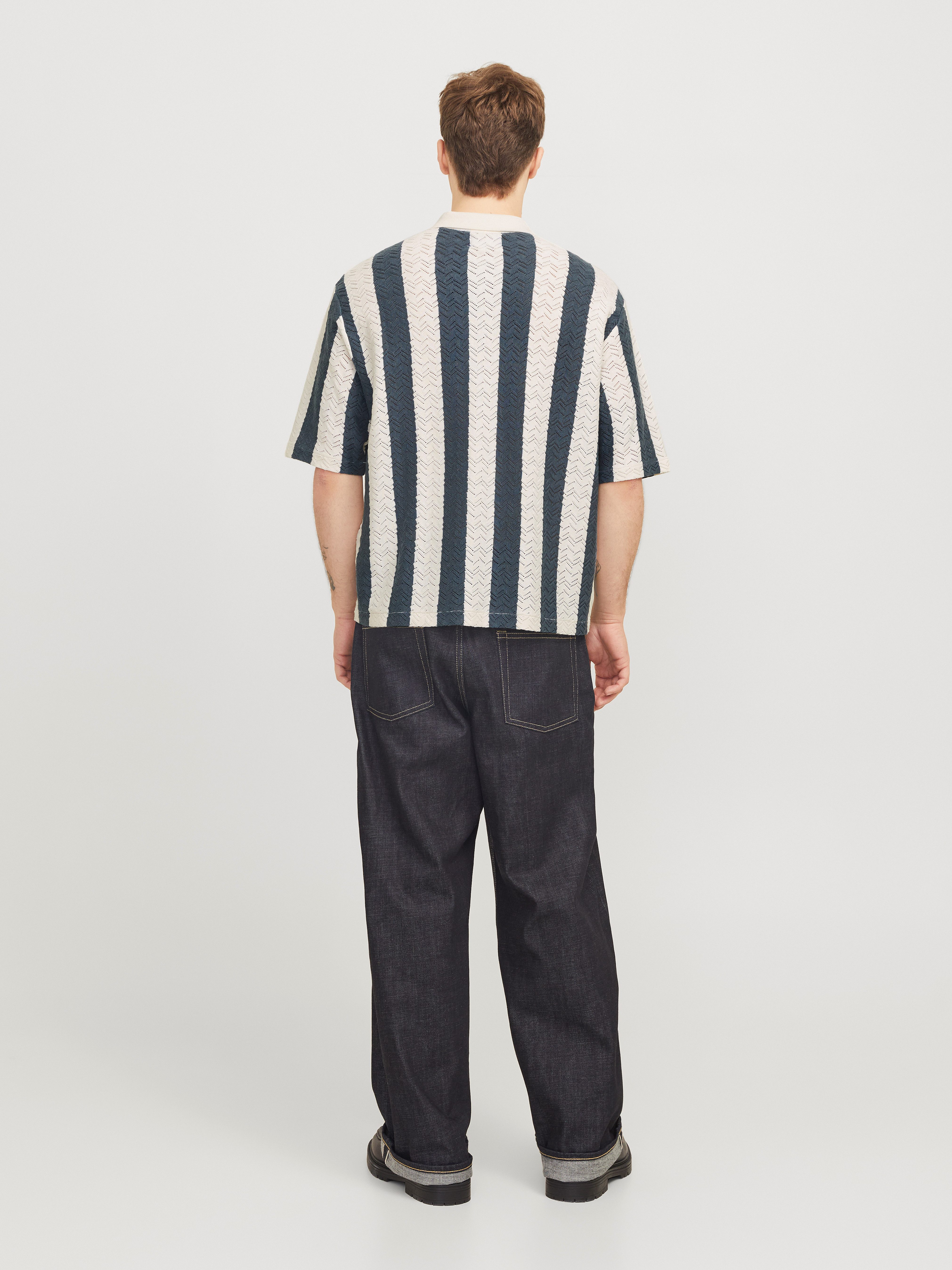Jack & Jones Trui met polokraag JORTYLER KNIT SS POLO SN