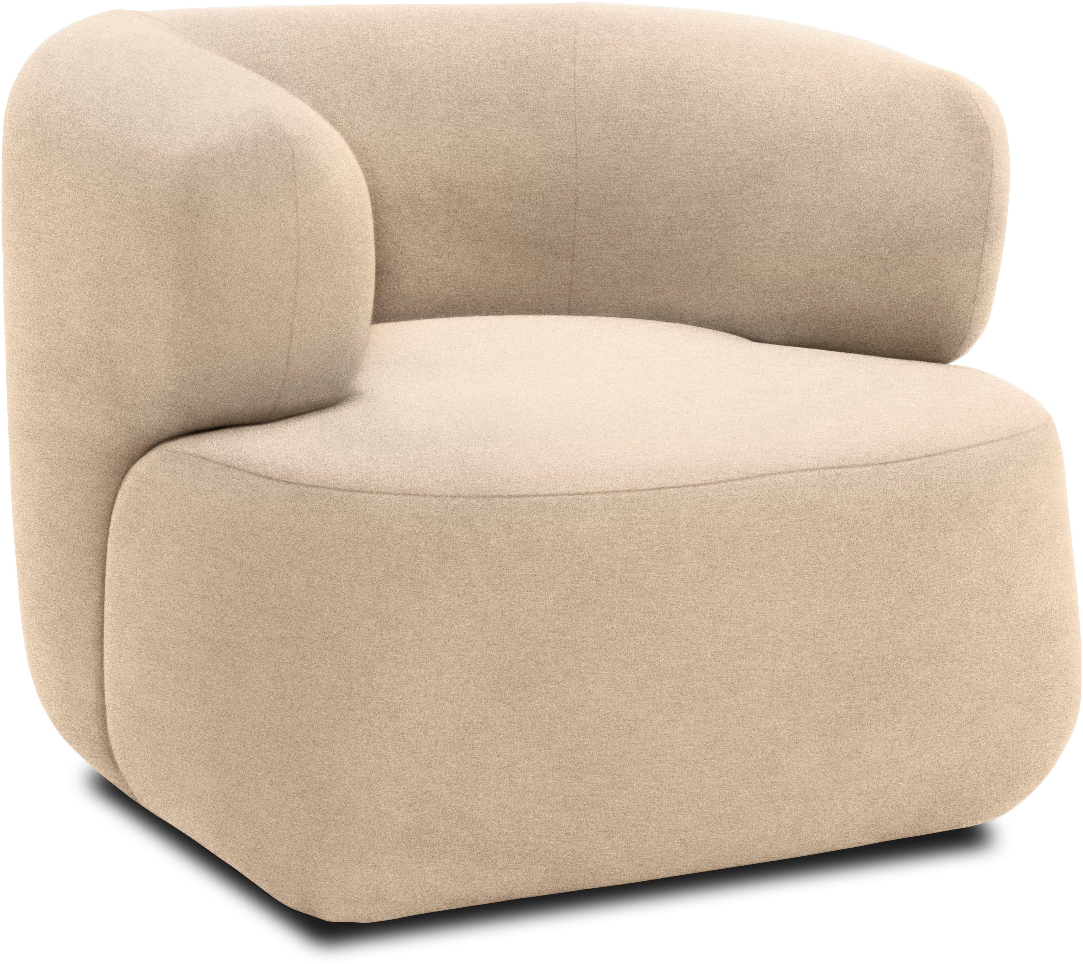 DOMO collection Fauteuil 800012 ontwerpstoel, comfortabel en elegant, organische vormtaal