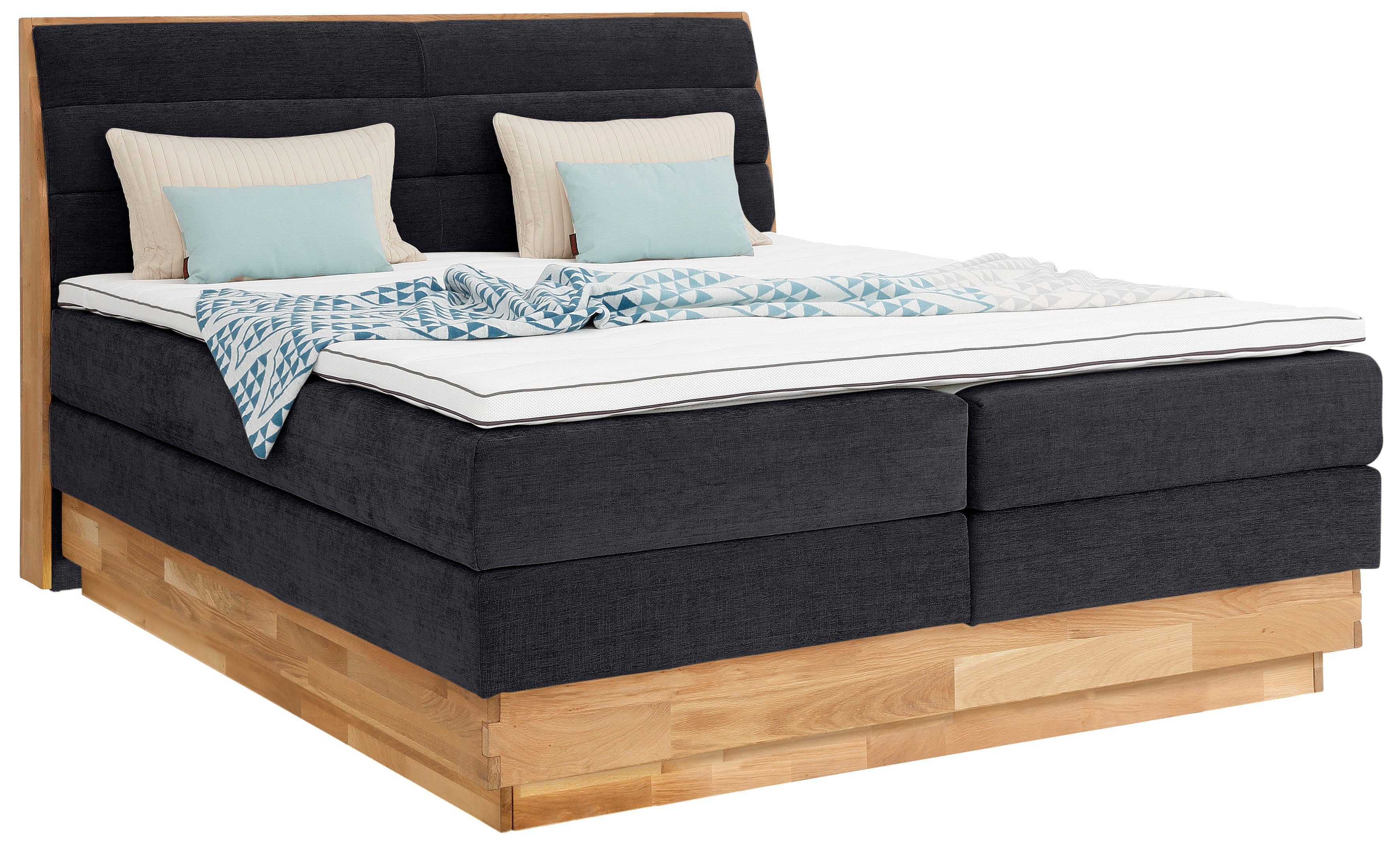 OTTO products Boxspring JENNA zonder ledverlichting, met gecertificeerde, gerecyclede overtrekstoffen
