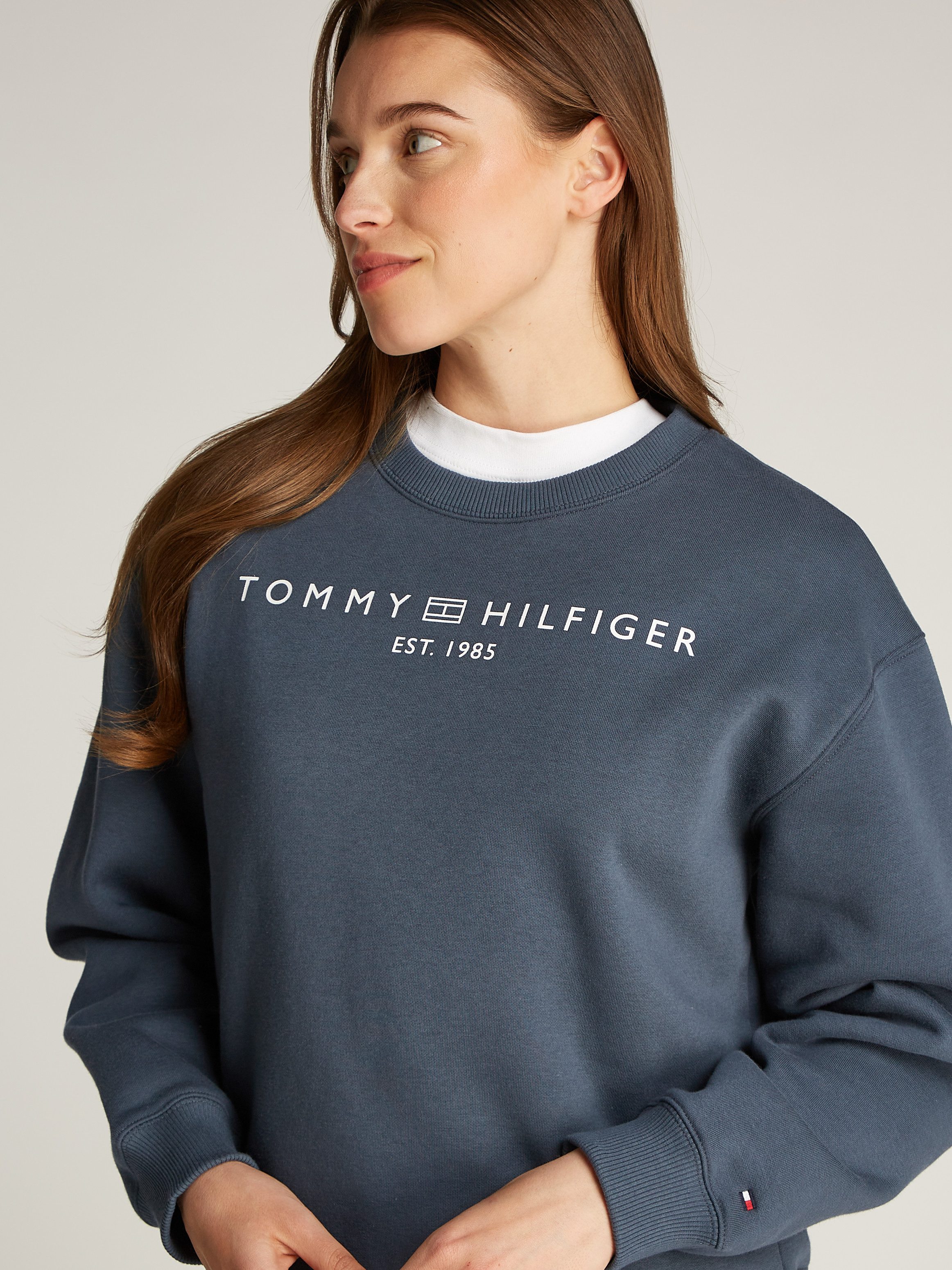 Tommy Hilfiger Sweatshirt MDRN REG CORP LOGO C-NK SWTSHRT