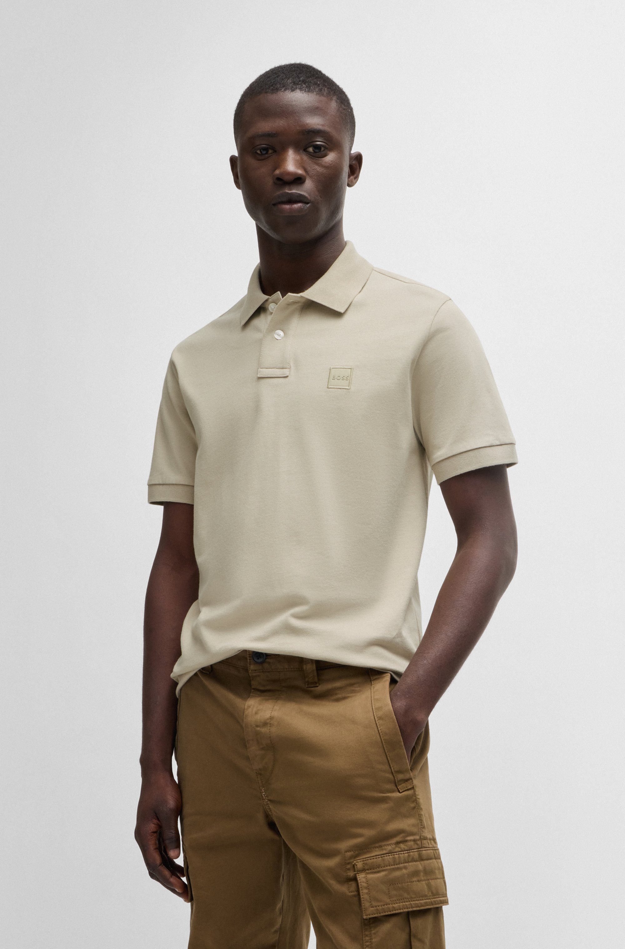 Boss Orange Poloshirt Passenger met een polokraag