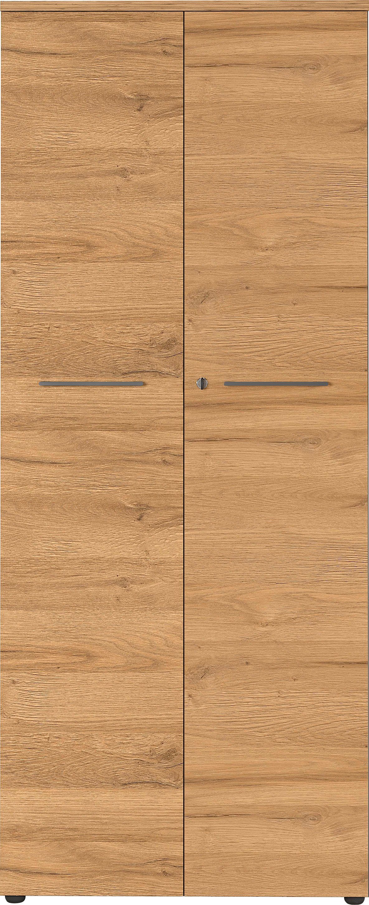 GERMANIA Archiefkast GW-Agenda, multifunctionele kast, afsluitbaar optioneel met 2 open vakken, afmetingen 80x197 cm, made in germany bijzetkastjes