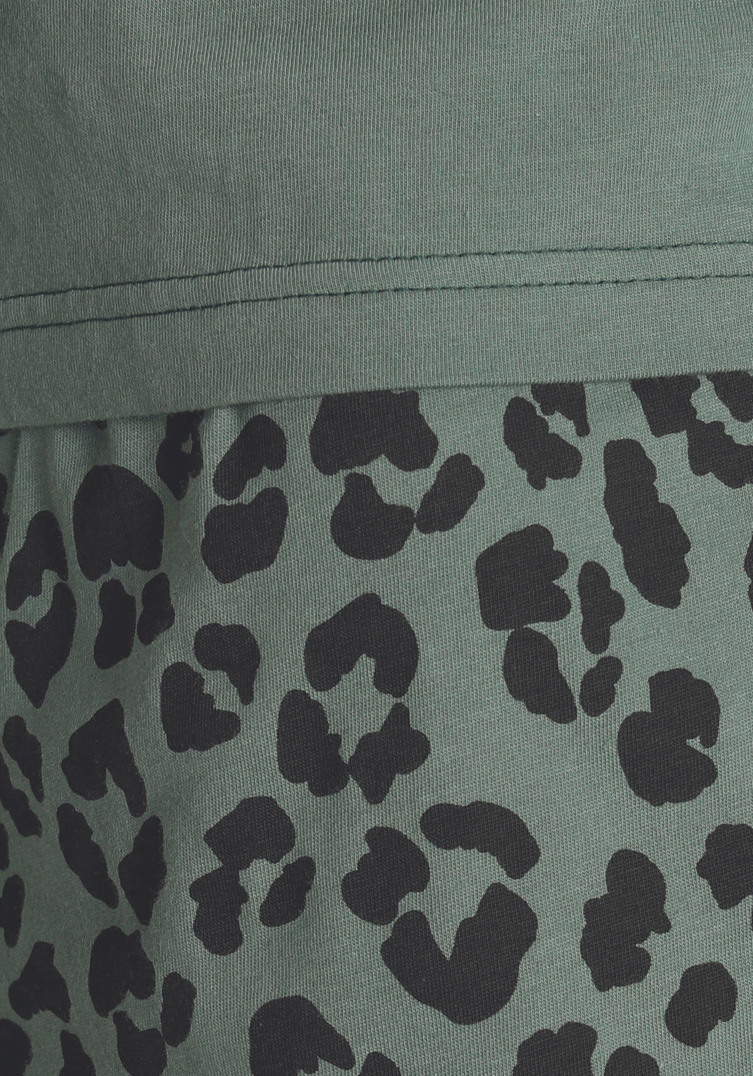 Vivance Dreams Shortama met animal-print (4-delig, Set van 2)