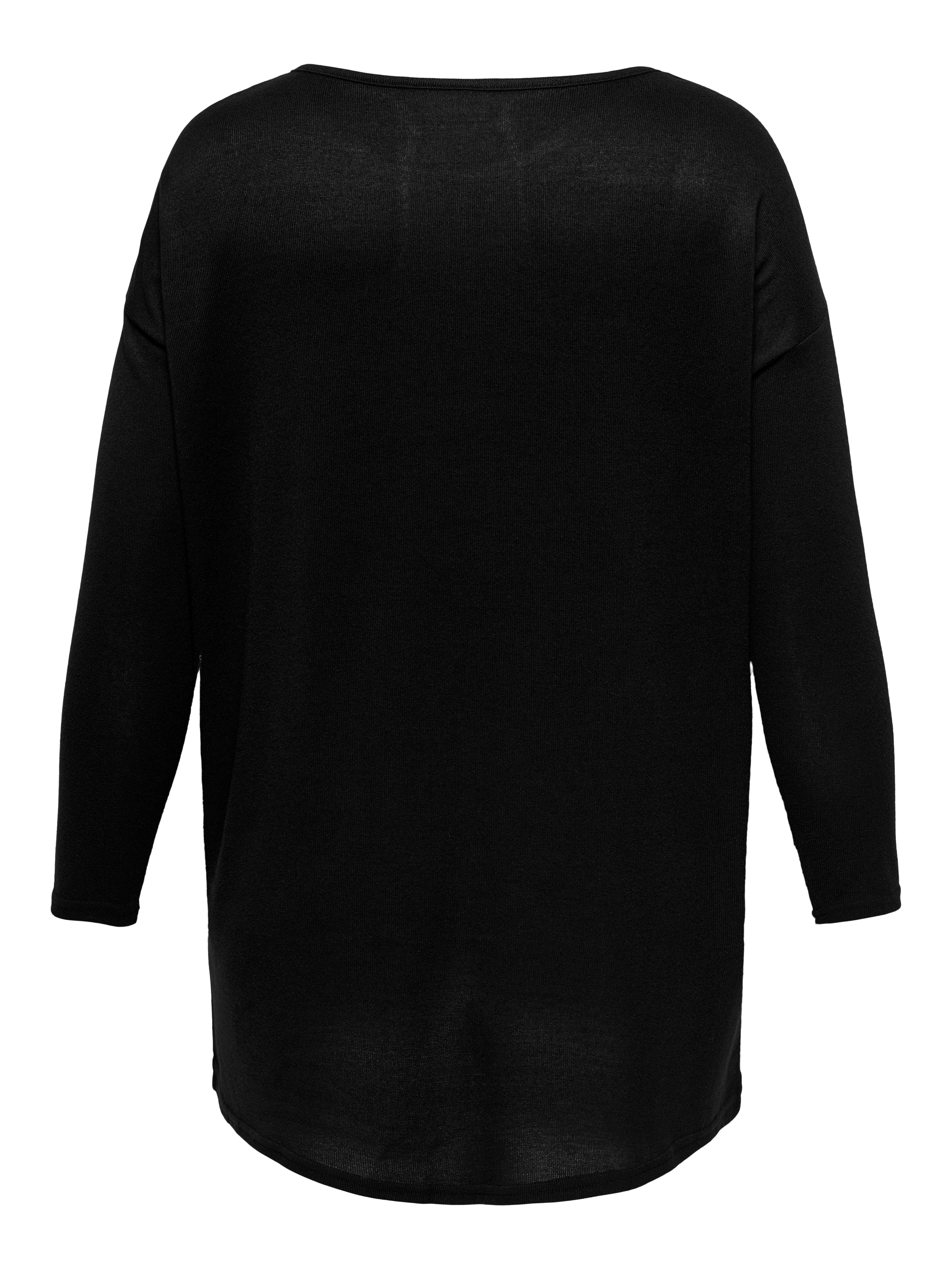 ONLY CARMAKOMA Shirt met lange mouwen CARALBA LS LONG TOP JRS